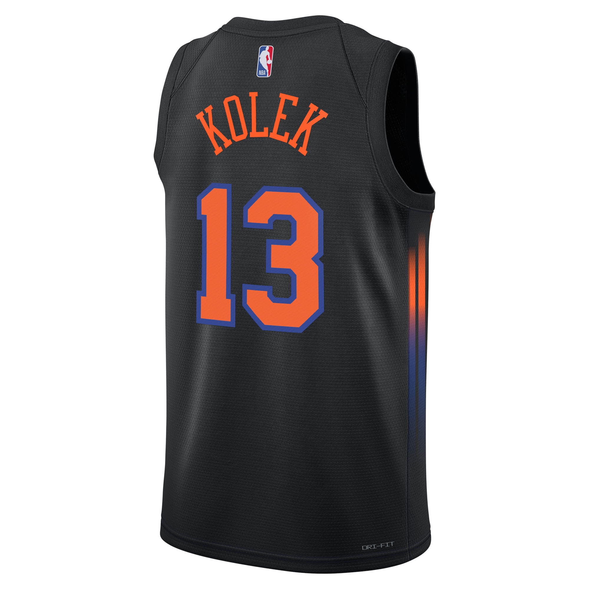 Tyler Kolek New York Knicks Jordan Brand Unisex Swingman Jersey - Statement Edition - Black - Image 4