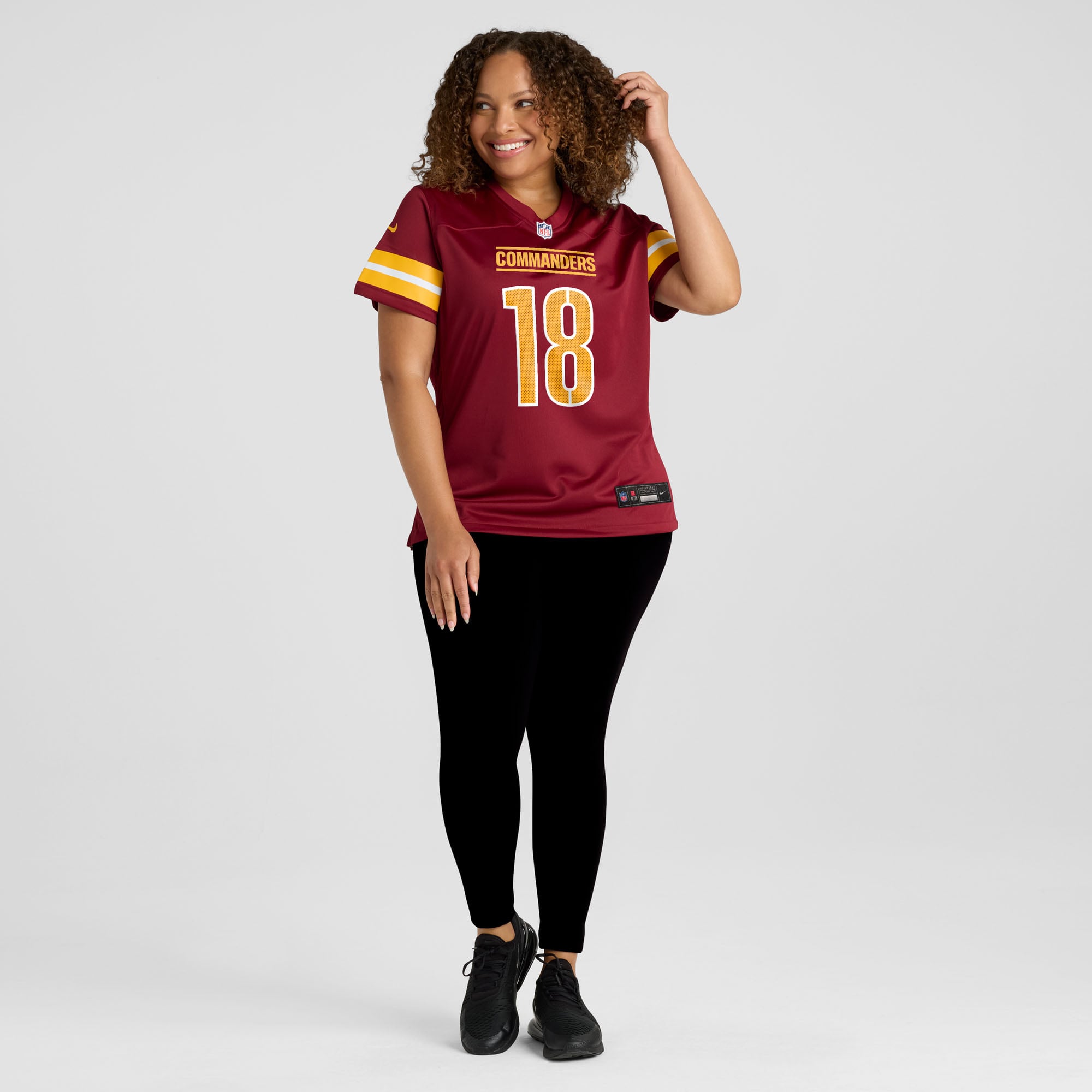 Tyler Owens Washington Commanders Women's Team Game Jersey - Burgundy - Image 7