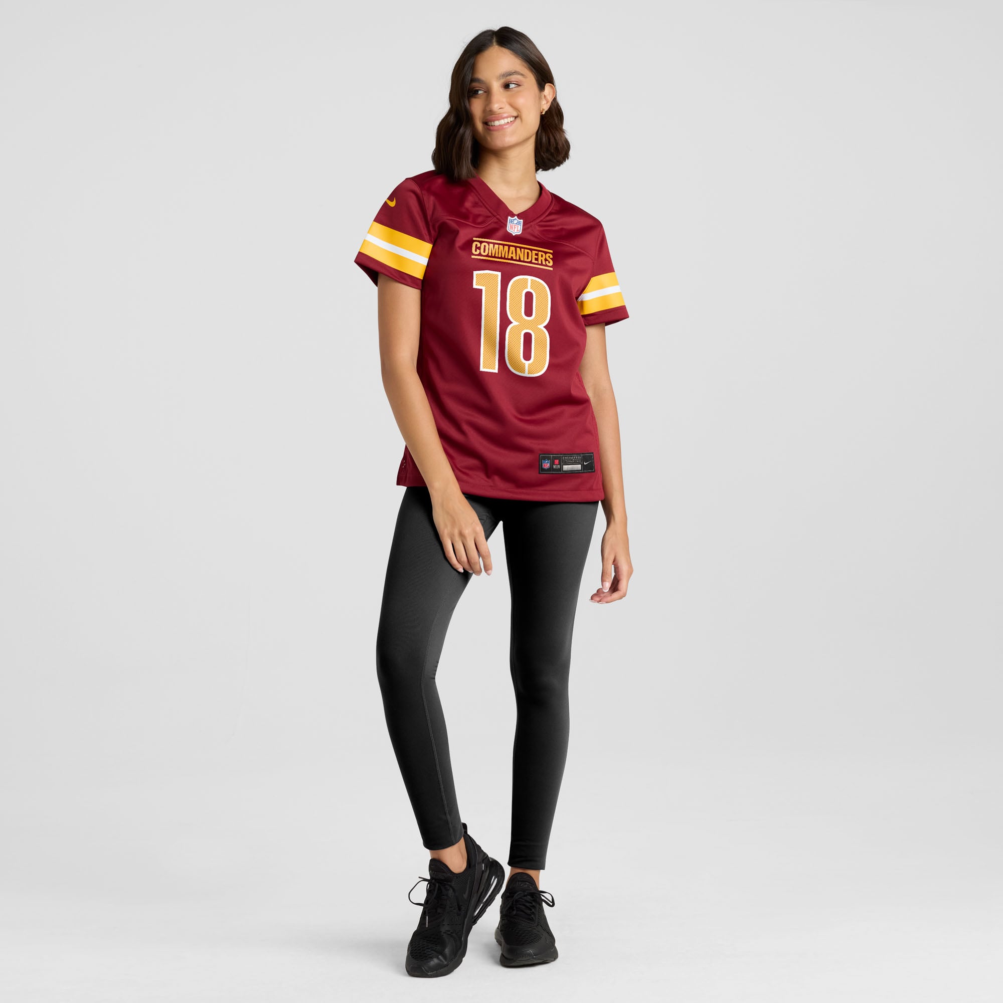 Tyler Owens Washington Commanders Women's Team Game Jersey - Burgundy - Image 5