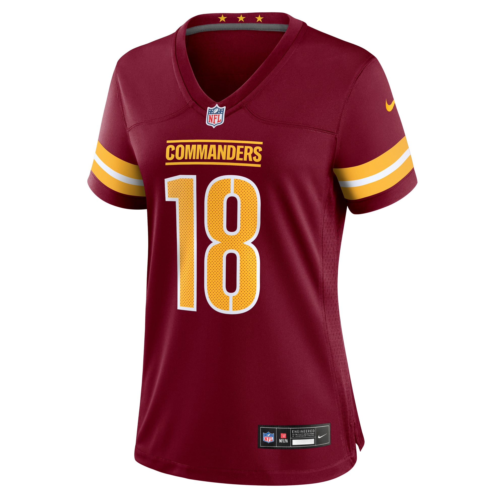 Tyler Owens Washington Commanders Women's Team Game Jersey - Burgundy - Image 3