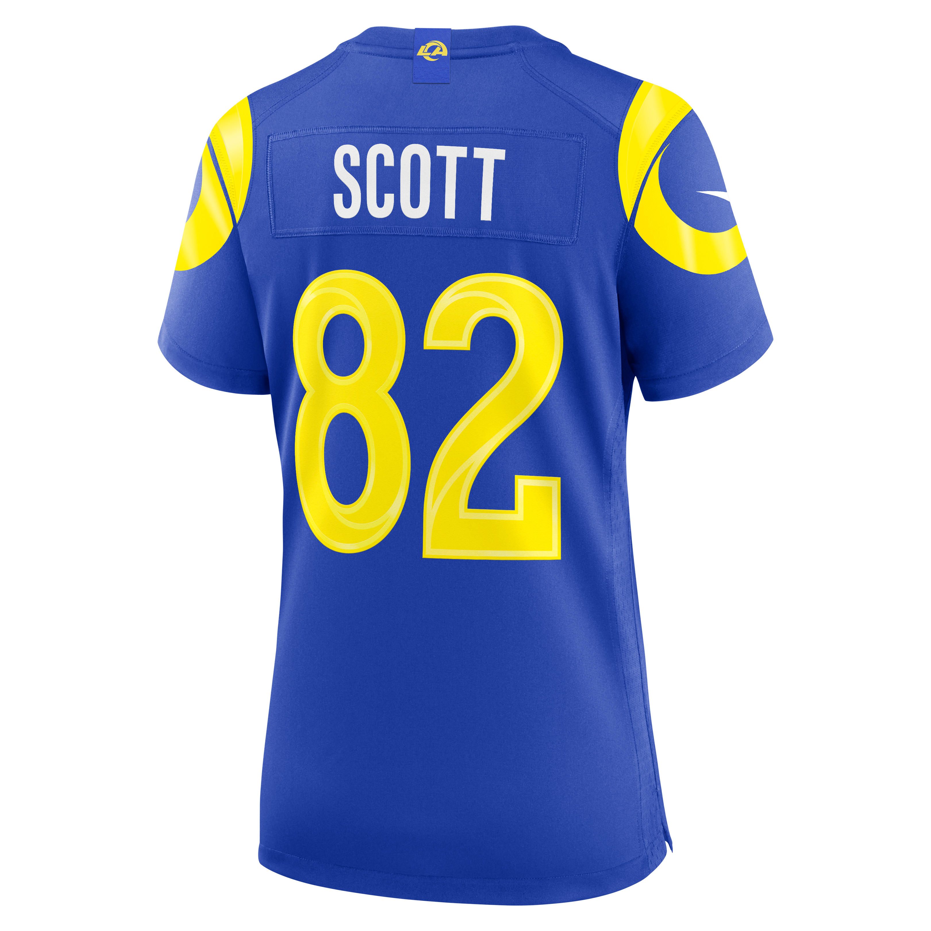 Tyler Scott Los Angeles Rams Women's Team Game Jersey - Royal - Image 4