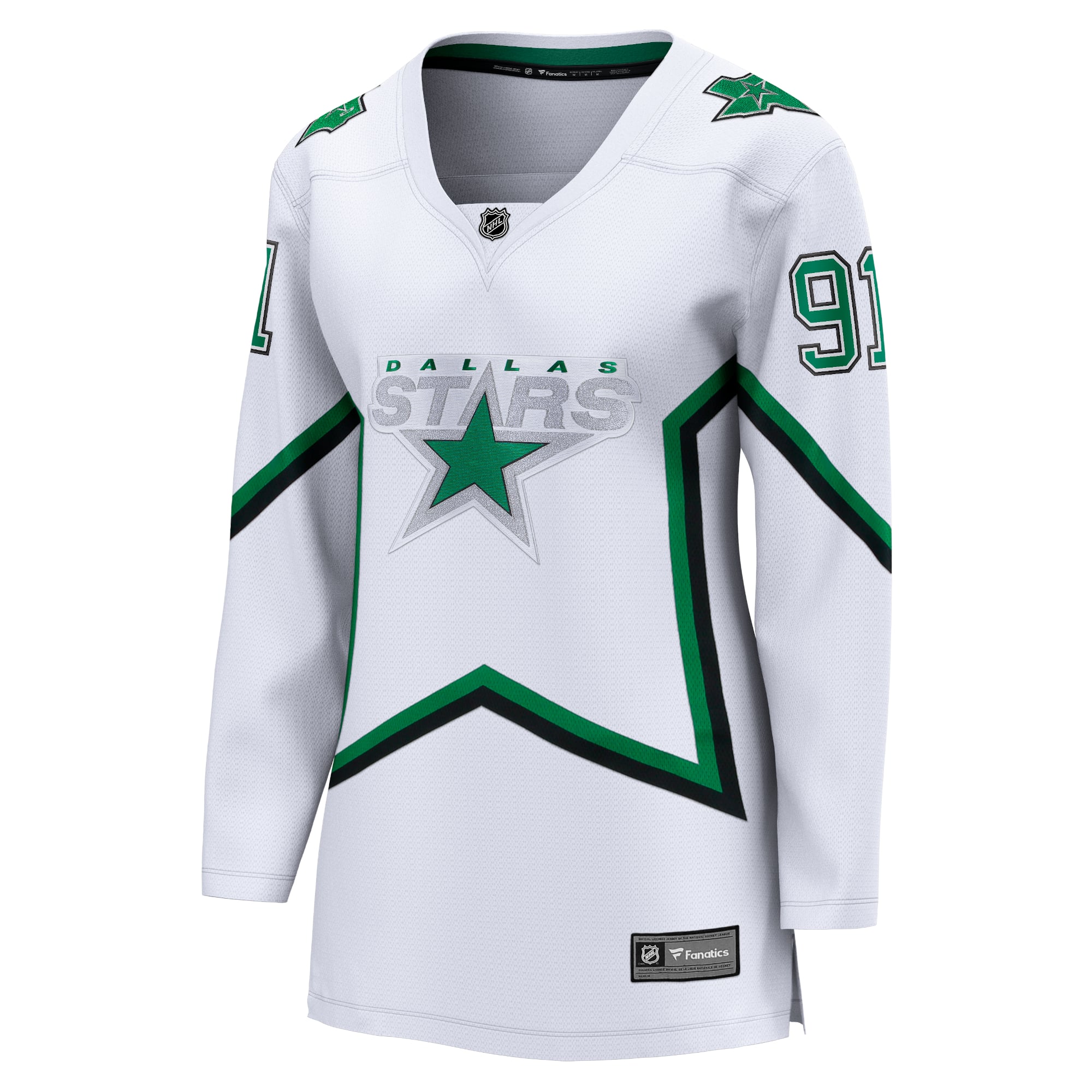 Tyler Seguin Dallas Stars Women's 2020/21 Special Edition Breakaway Player Jersey - White - Image 3