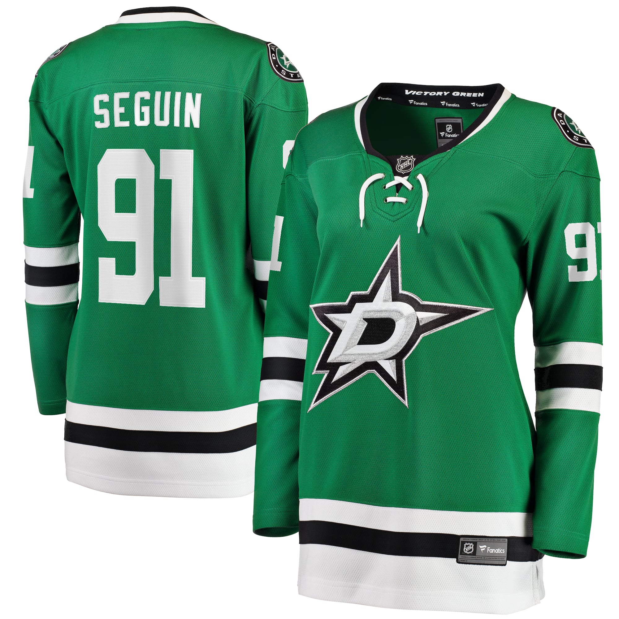Tyler Seguin Dallas Stars Women's Home Breakaway Player Jersey - Kelly Green - Image 2