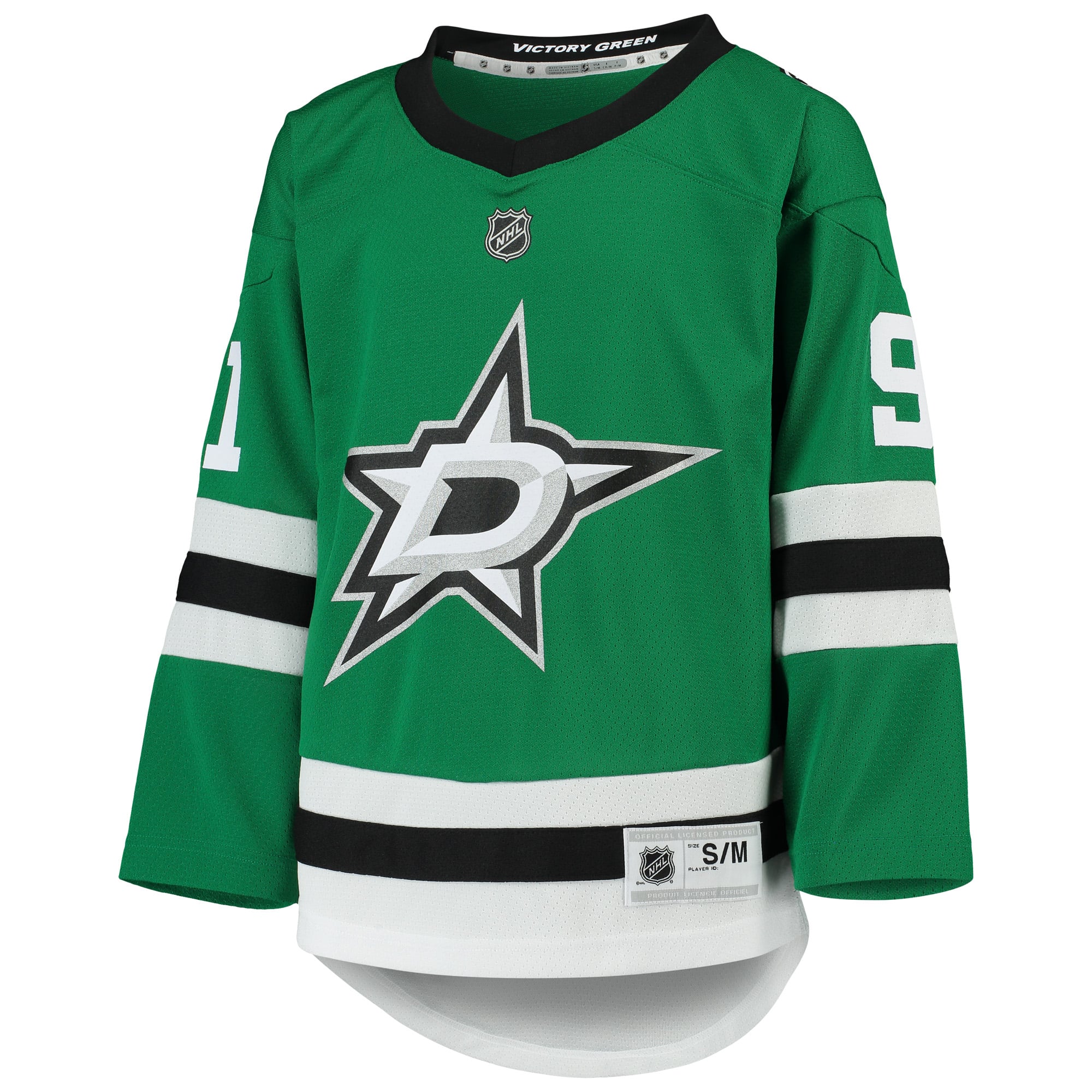Tyler Seguin Dallas Stars Youth Home Player Jersey - Kelly Green - Image 3