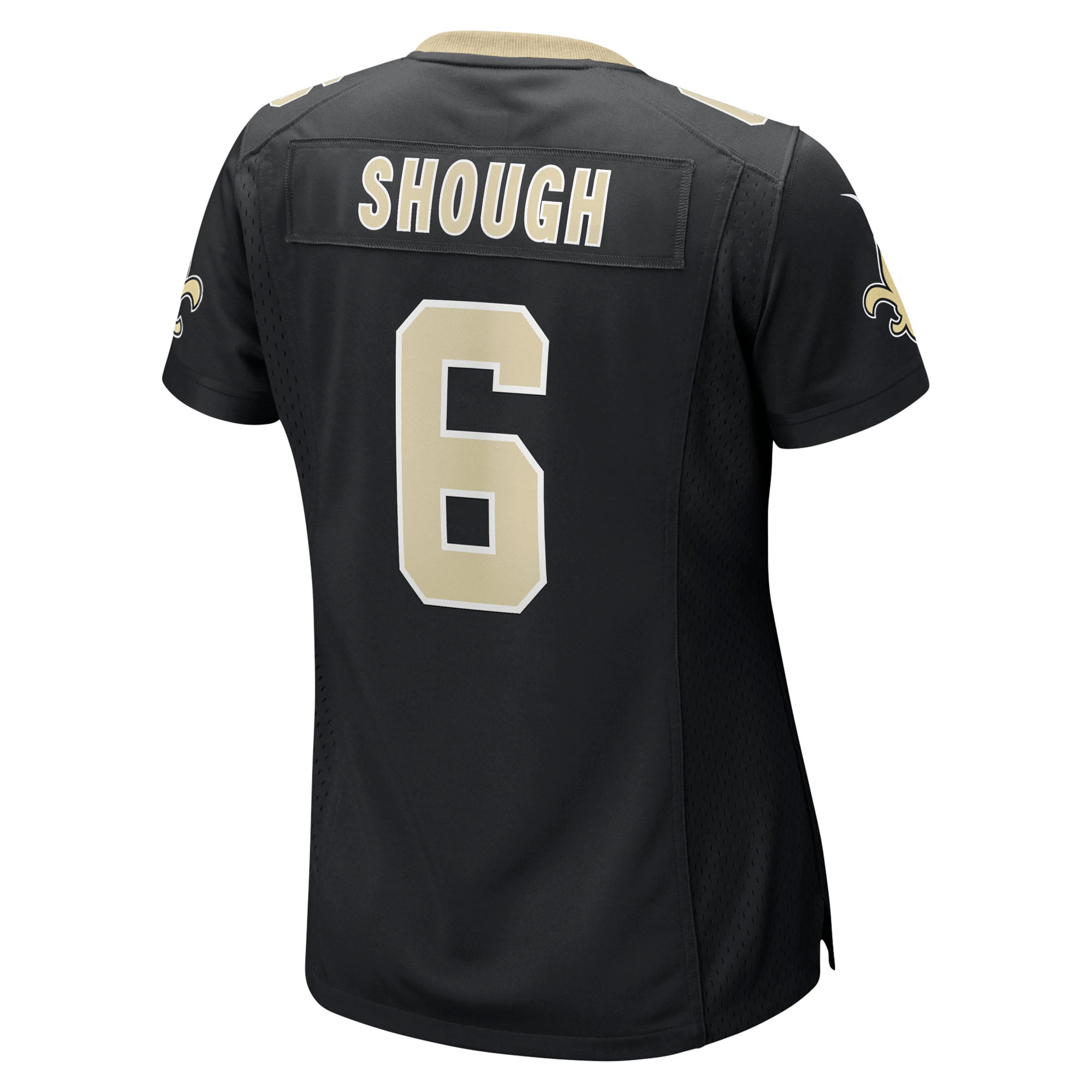 Tyler Shough New Orleans Saints Women's Game Jersey - Black - Image 4
