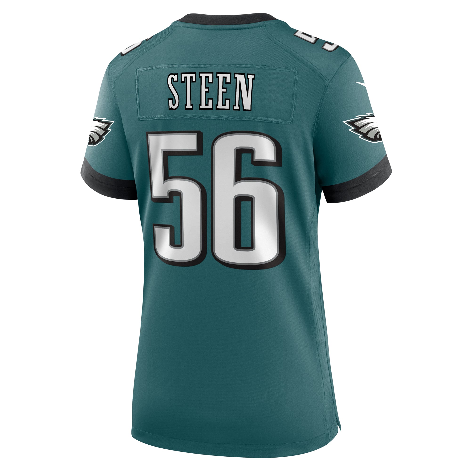 Tyler Steen Philadelphia Eagles Women's Team Game Jersey - Midnight Green - Image 4