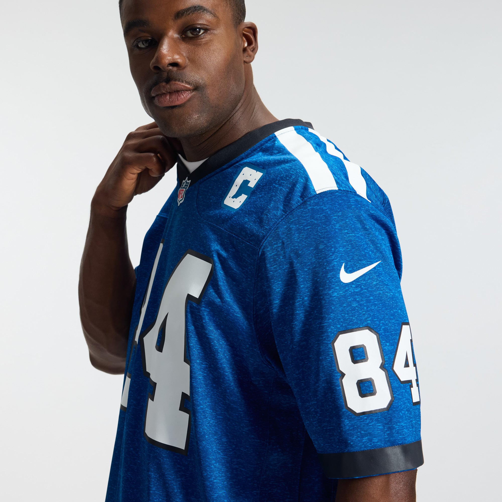 Tyler Warren Indianapolis Colts Alternate 2 Indiana Nights Game Jersey - Heather Royal - Image 11