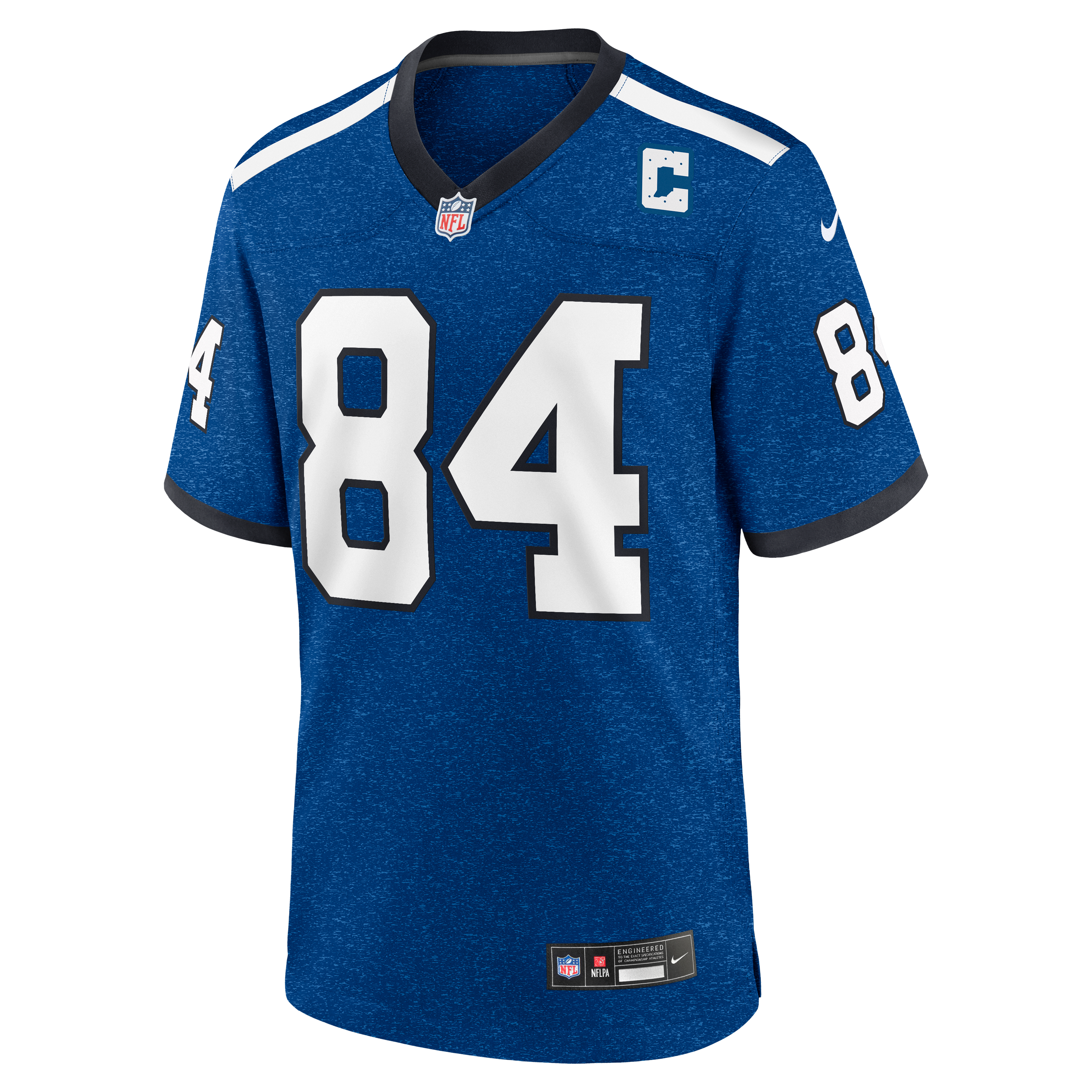 Tyler Warren Indianapolis Colts Alternate 2 Indiana Nights Game Jersey - Heather Royal - Image 7