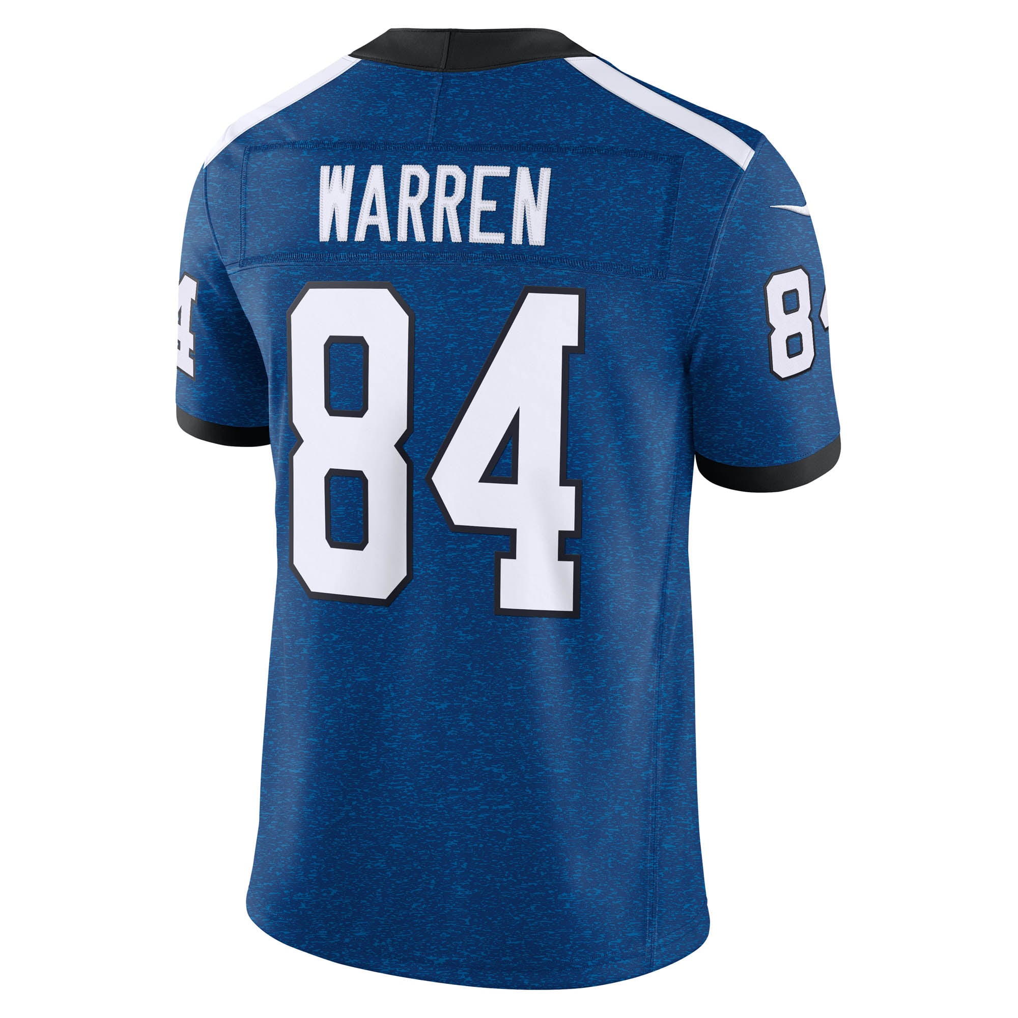 Tyler Warren Indianapolis Colts Alternate Indiana Nights Vapor F.U.S.E. Stitched Limited Jersey - Royal - Image 4