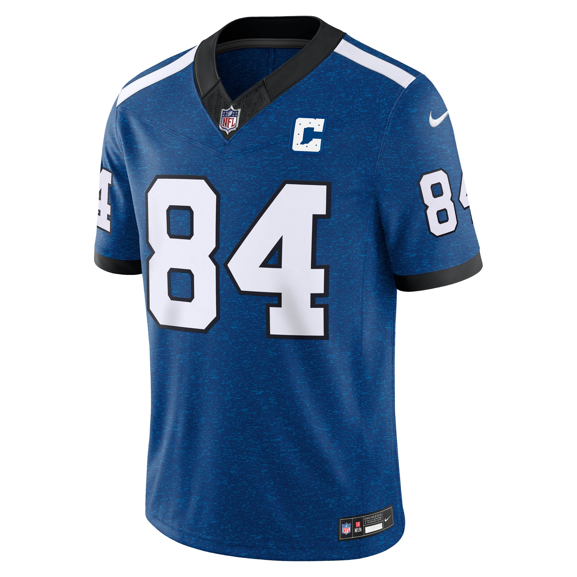 Tyler Warren Indianapolis Colts Alternate Indiana Nights Vapor F.U.S.E. Stitched Limited Jersey - Royal - Image 3