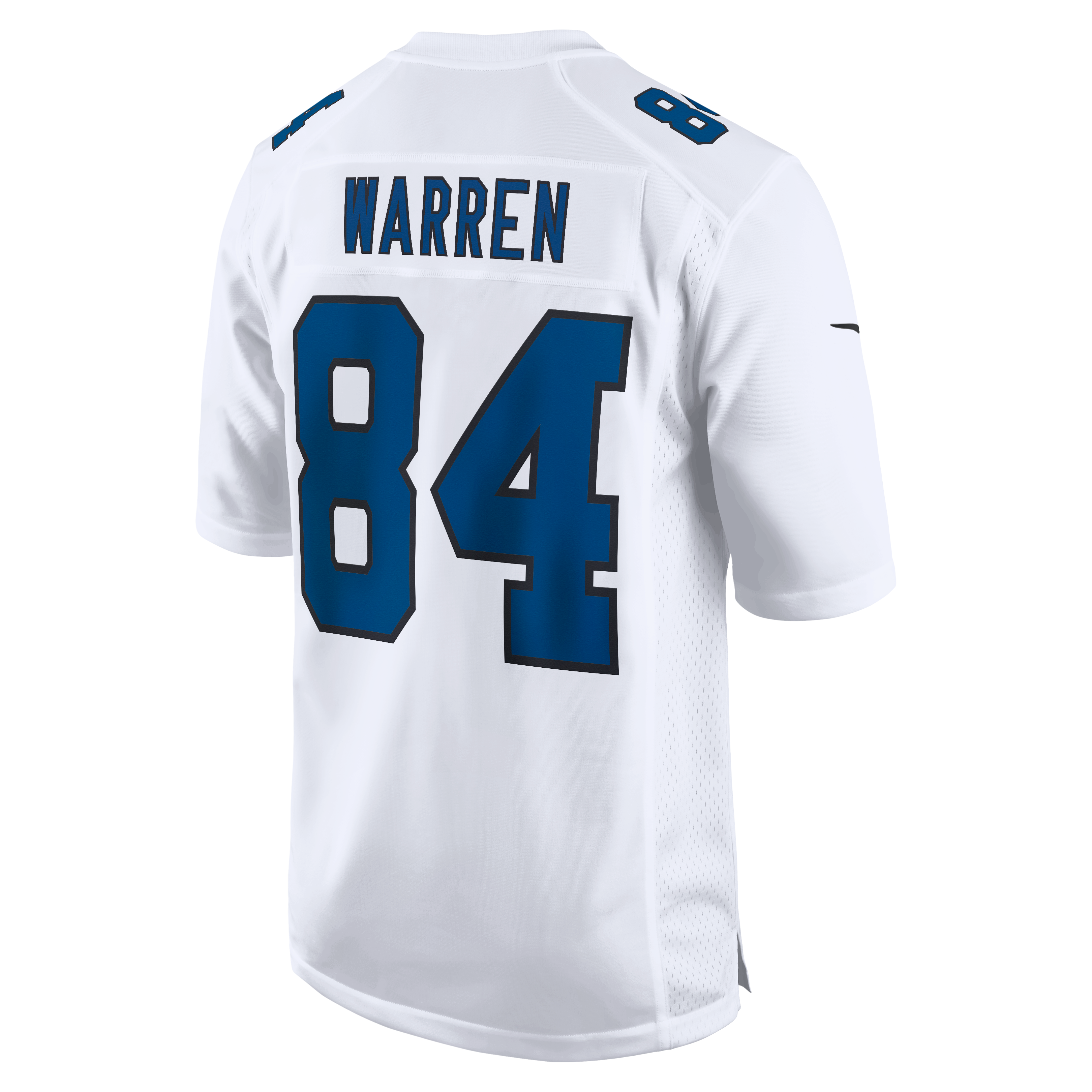 Tyler Warren Indianapolis Colts Fashion Game Jersey - Carbon Black - White - Image 4