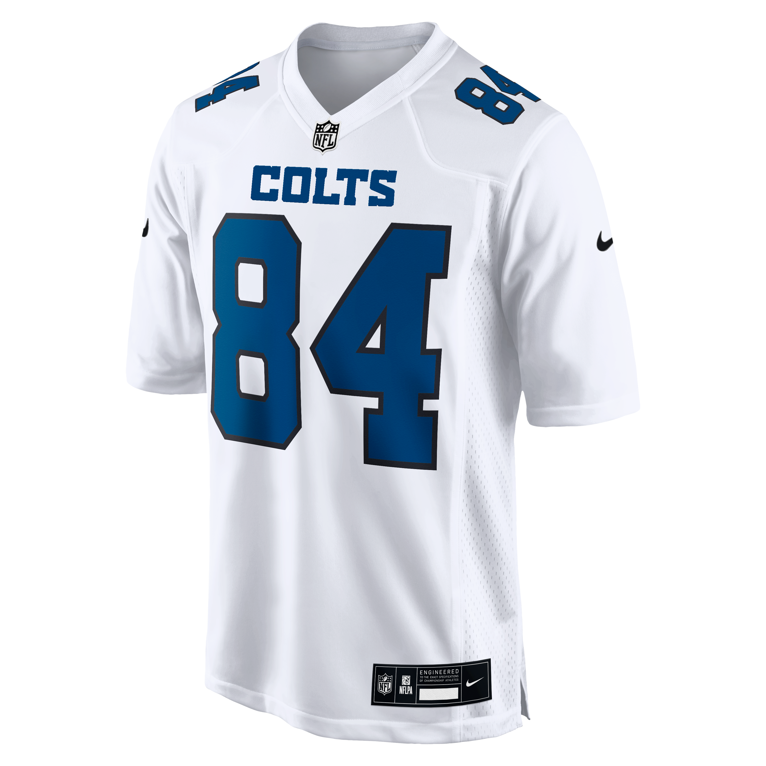 Tyler Warren Indianapolis Colts Fashion Game Jersey - Tundra White - White - Image 3