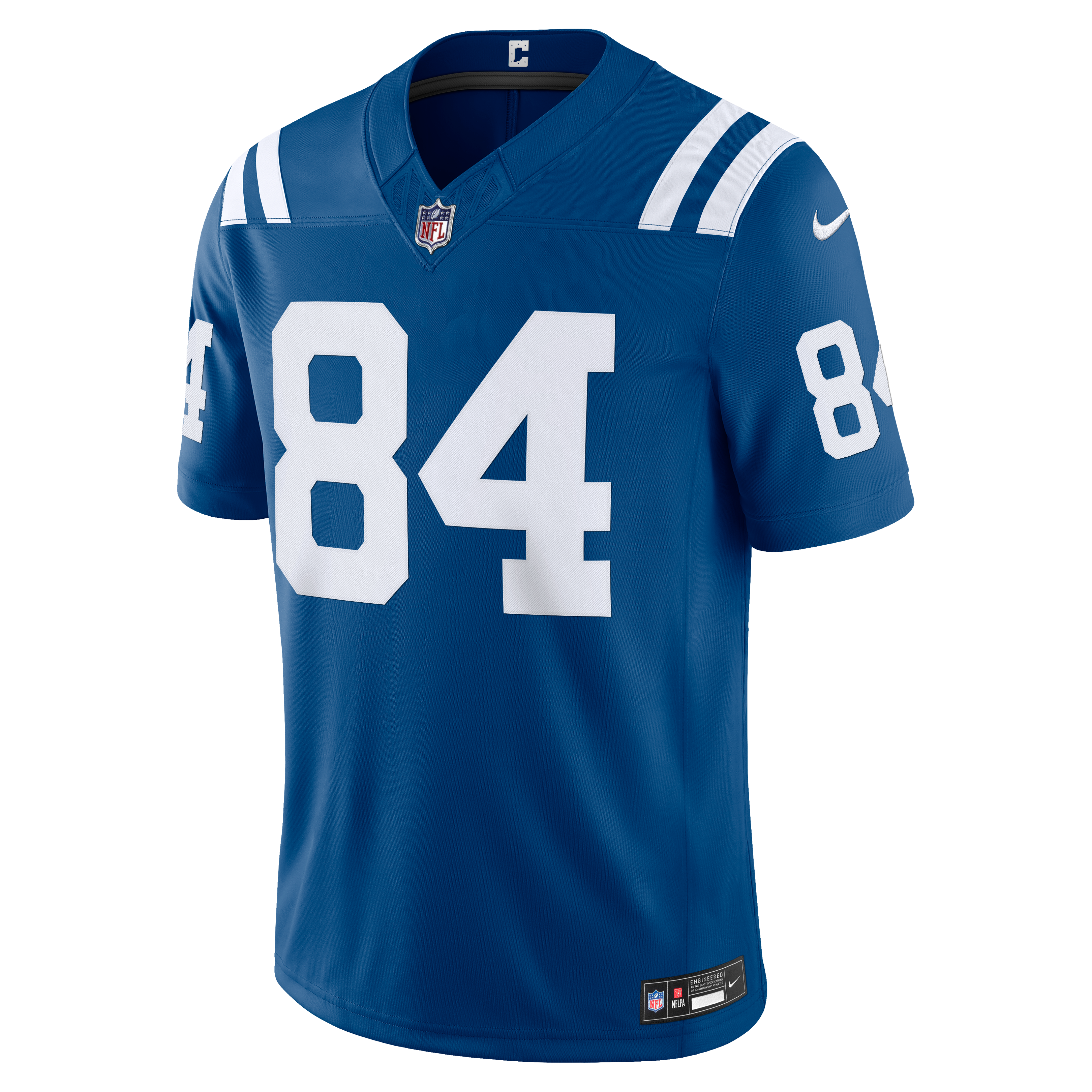 Tyler Warren Indianapolis Colts Team Vapor F.U.S.E. Stitched Limited Jersey - Royal - Image 7