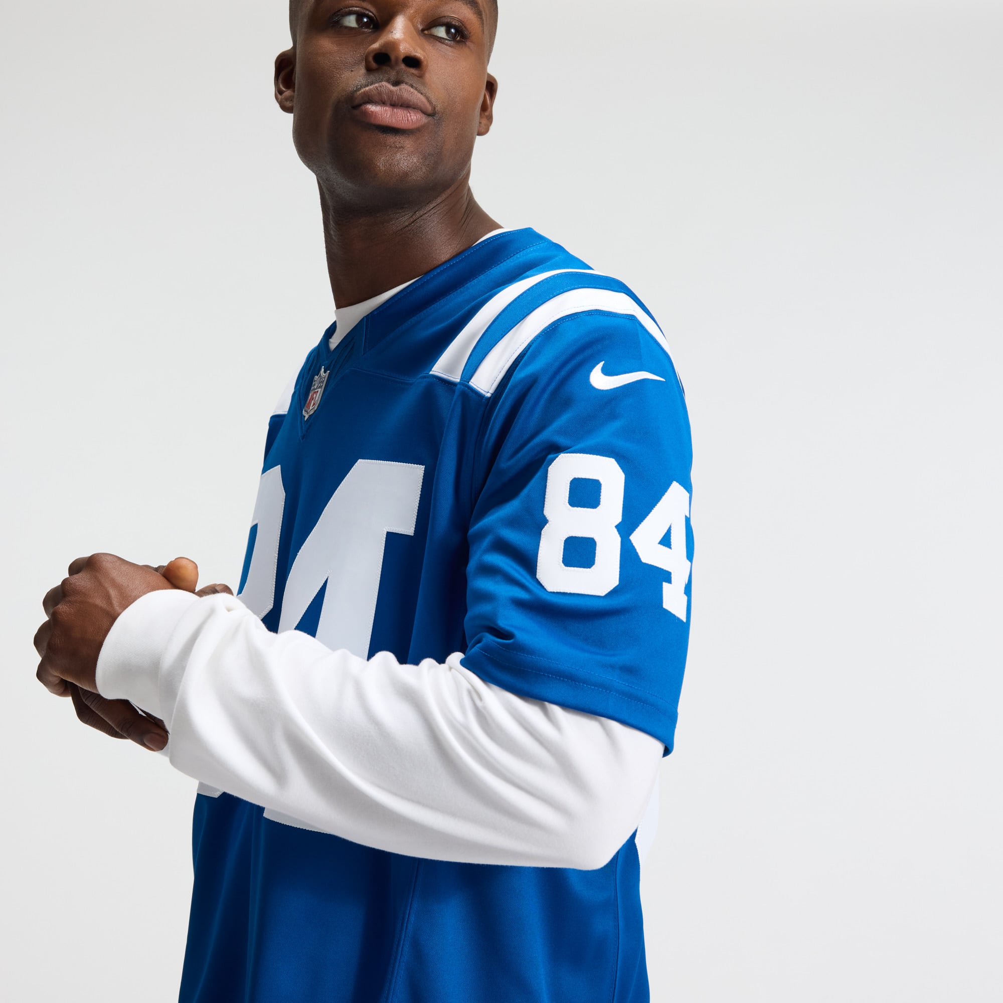 Tyler Warren Indianapolis Colts Team Vapor F.U.S.E. Stitched Limited Jersey - Royal - Image 10