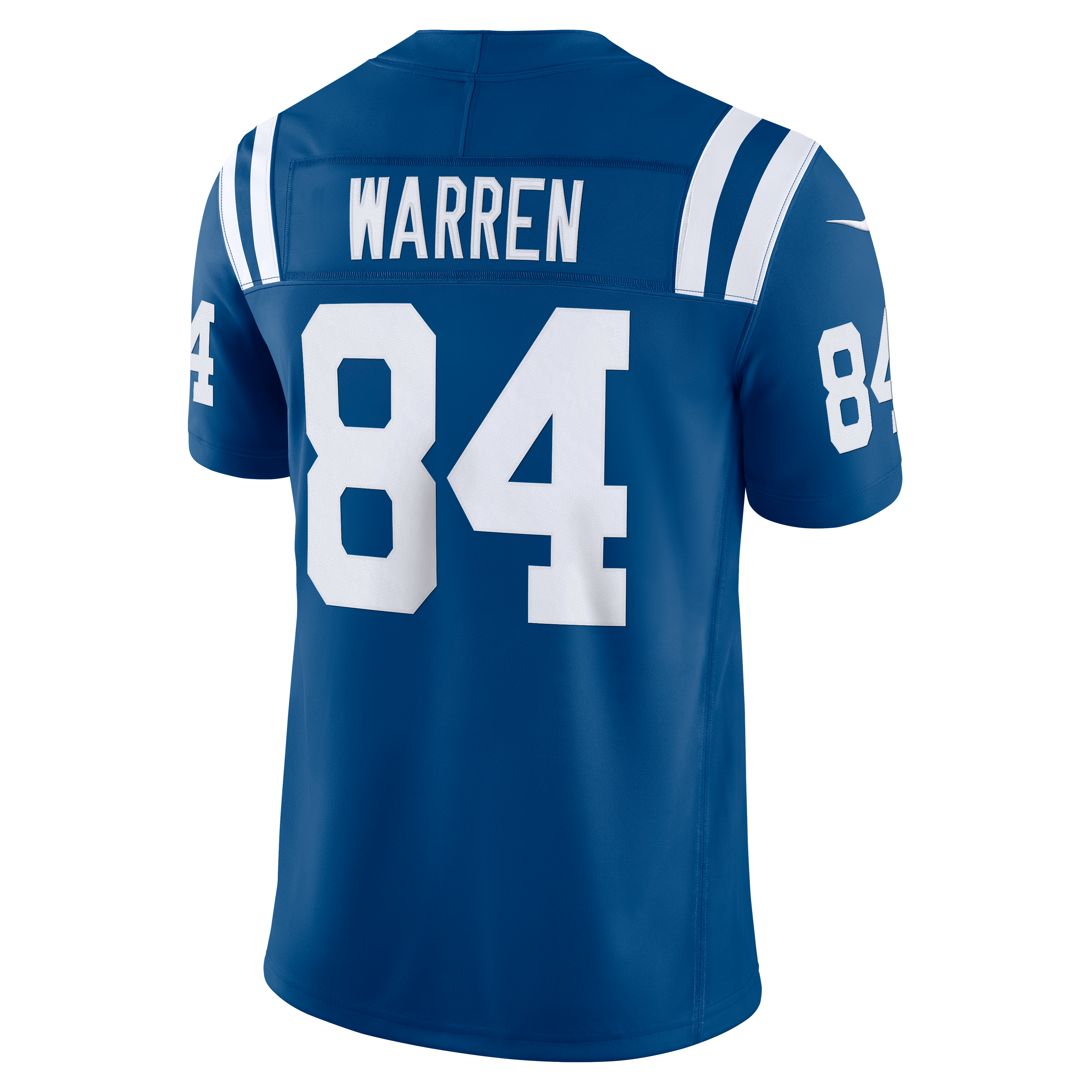 Tyler Warren Indianapolis Colts Team Vapor F.U.S.E. Stitched Limited Jersey - Royal - Image 8