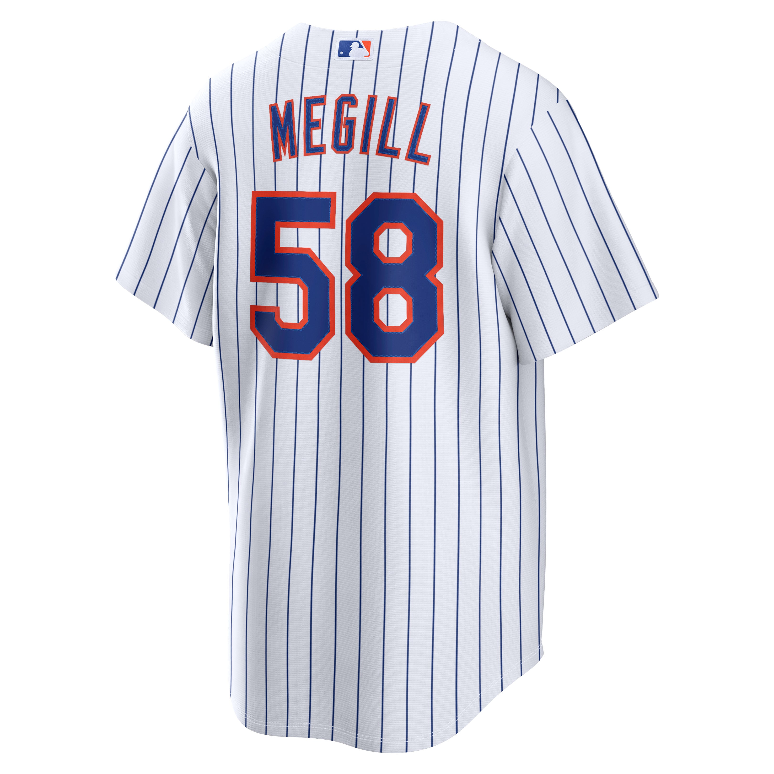 Tylor Megill New York Mets Home Jersey - White - Image 4