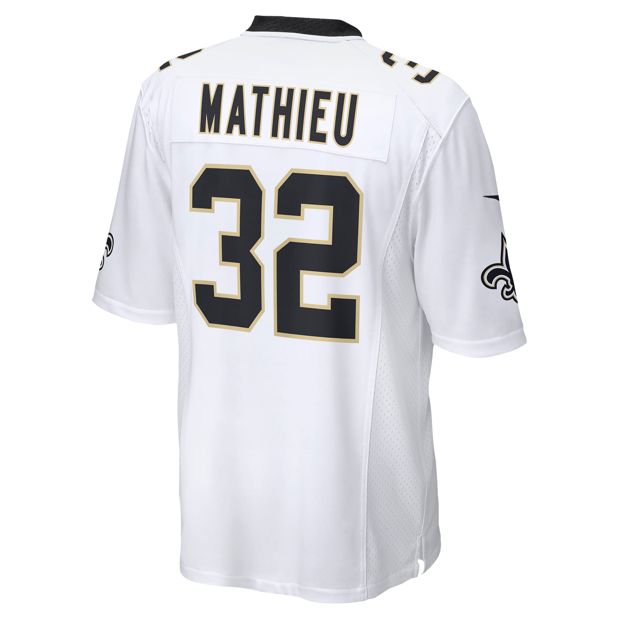 Tyrann Mathieu New Orleans Saints Game Jersey - White - Image 4