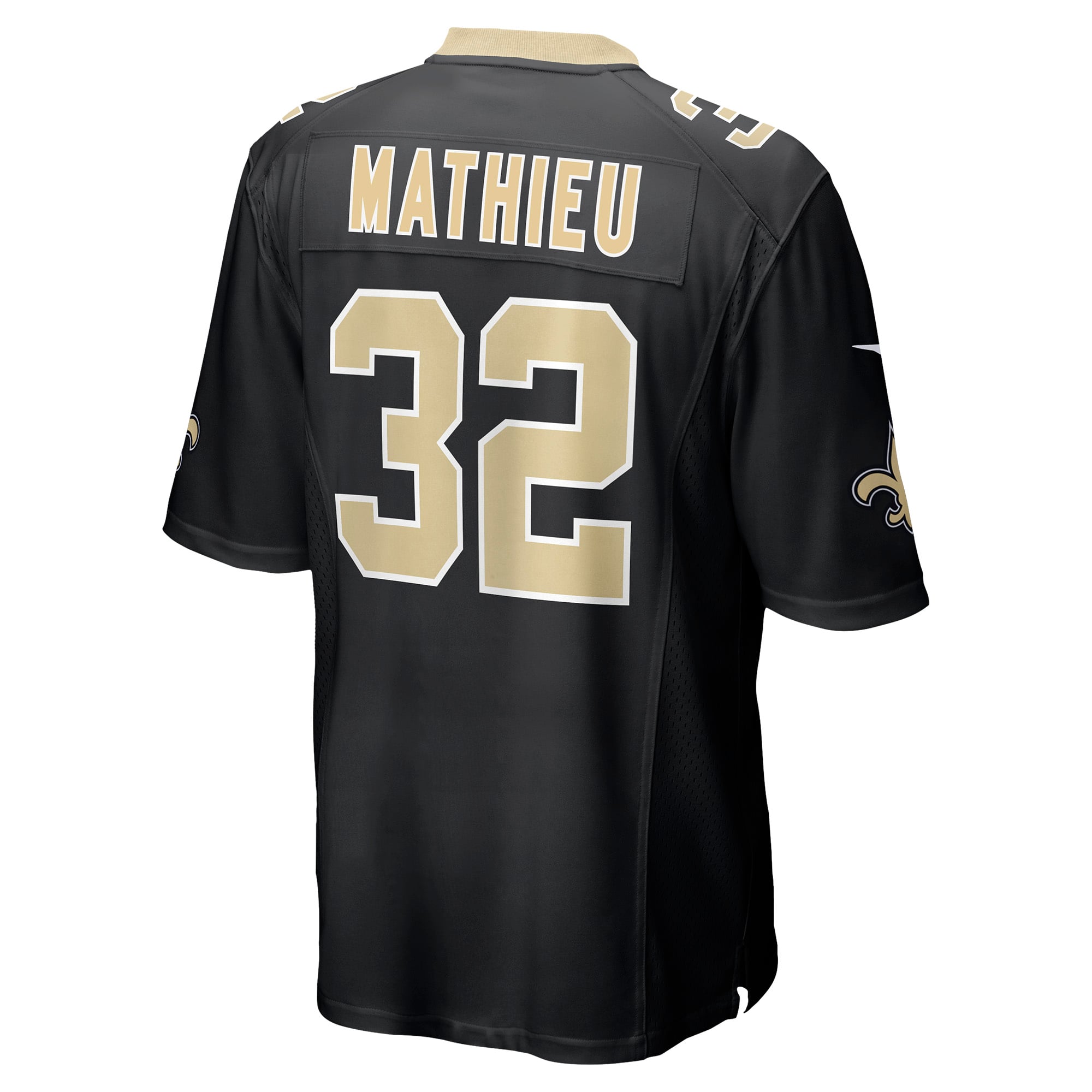 Tyrann Mathieu New Orleans Saints Youth Game Jersey - Black - Image 4