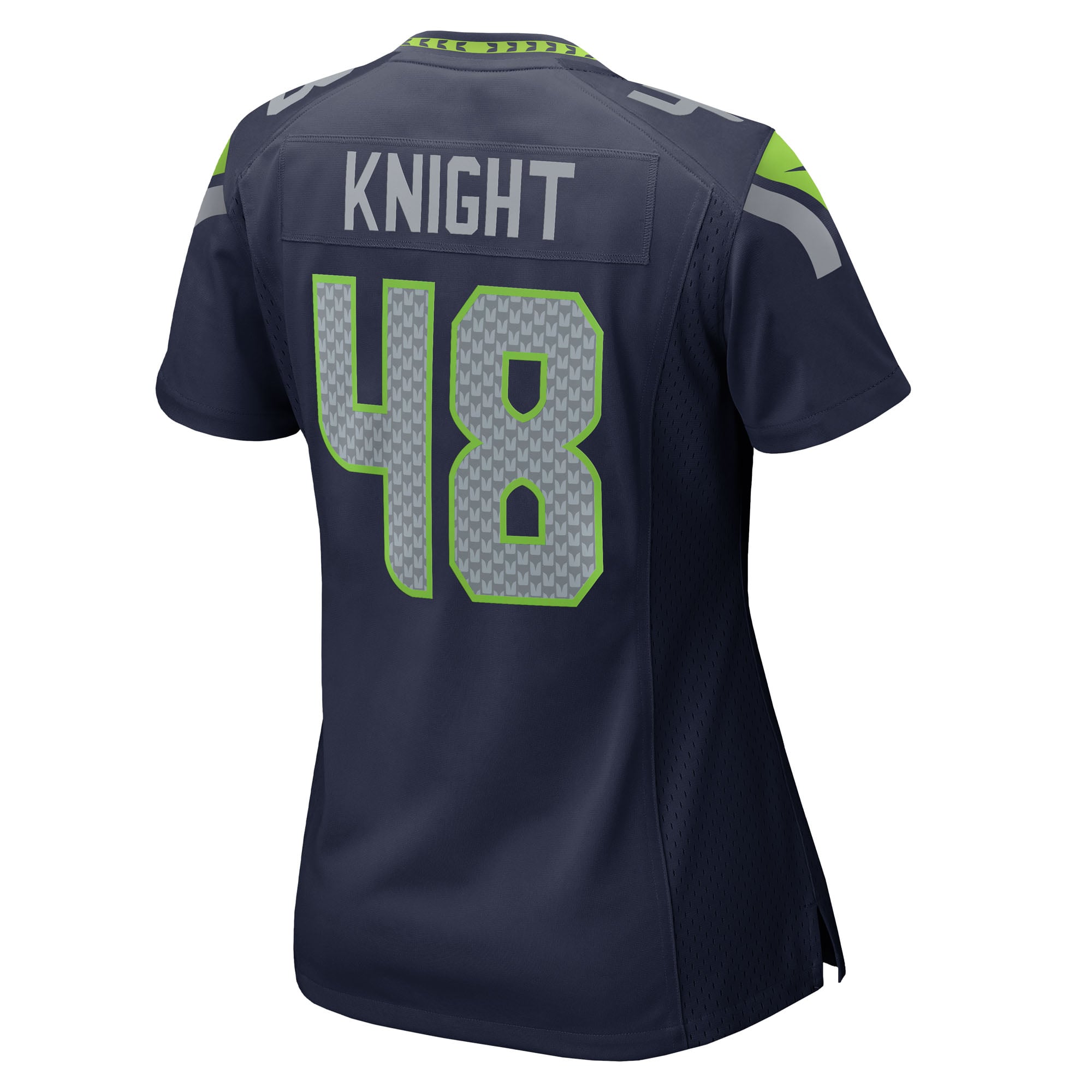 Tyrice Knight Seattle Seahawks Women's Team Game Jersey - College Navy - Image 4