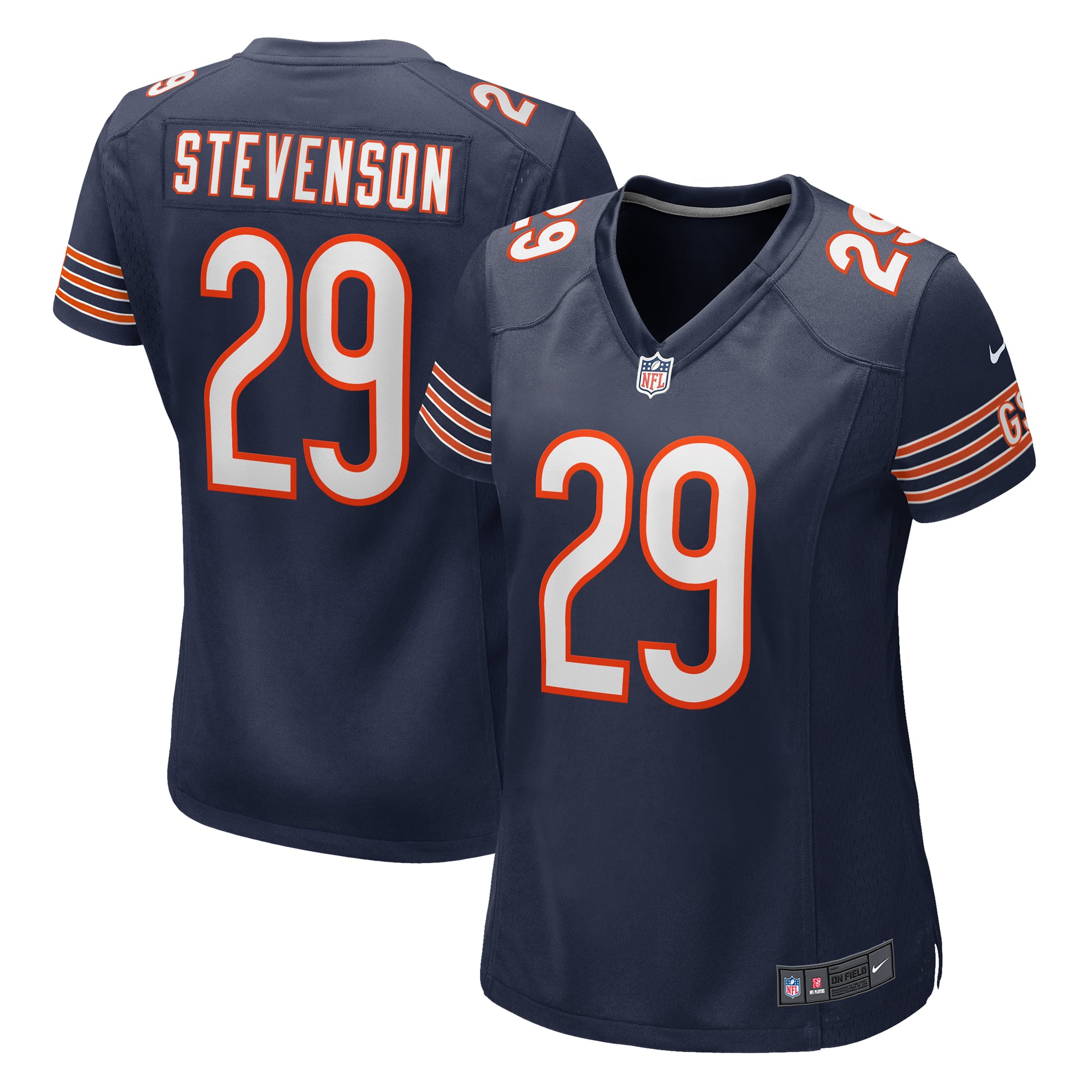 Tyrique Stevenson Chicago Bears Women's Game Jersey - Navy - Image 2