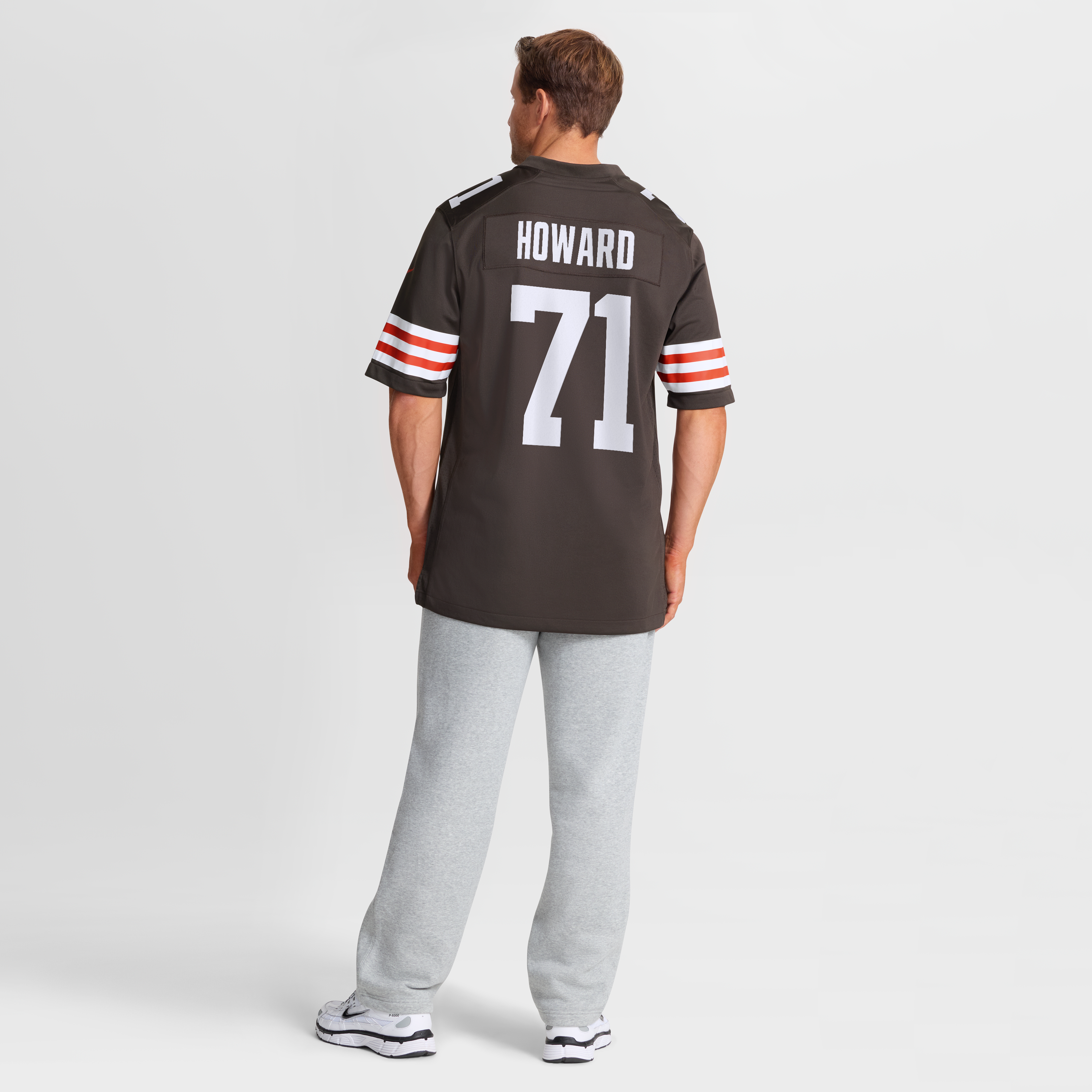 Tytus Howard Cleveland Browns Team Game Jersey - Brown - Image 6