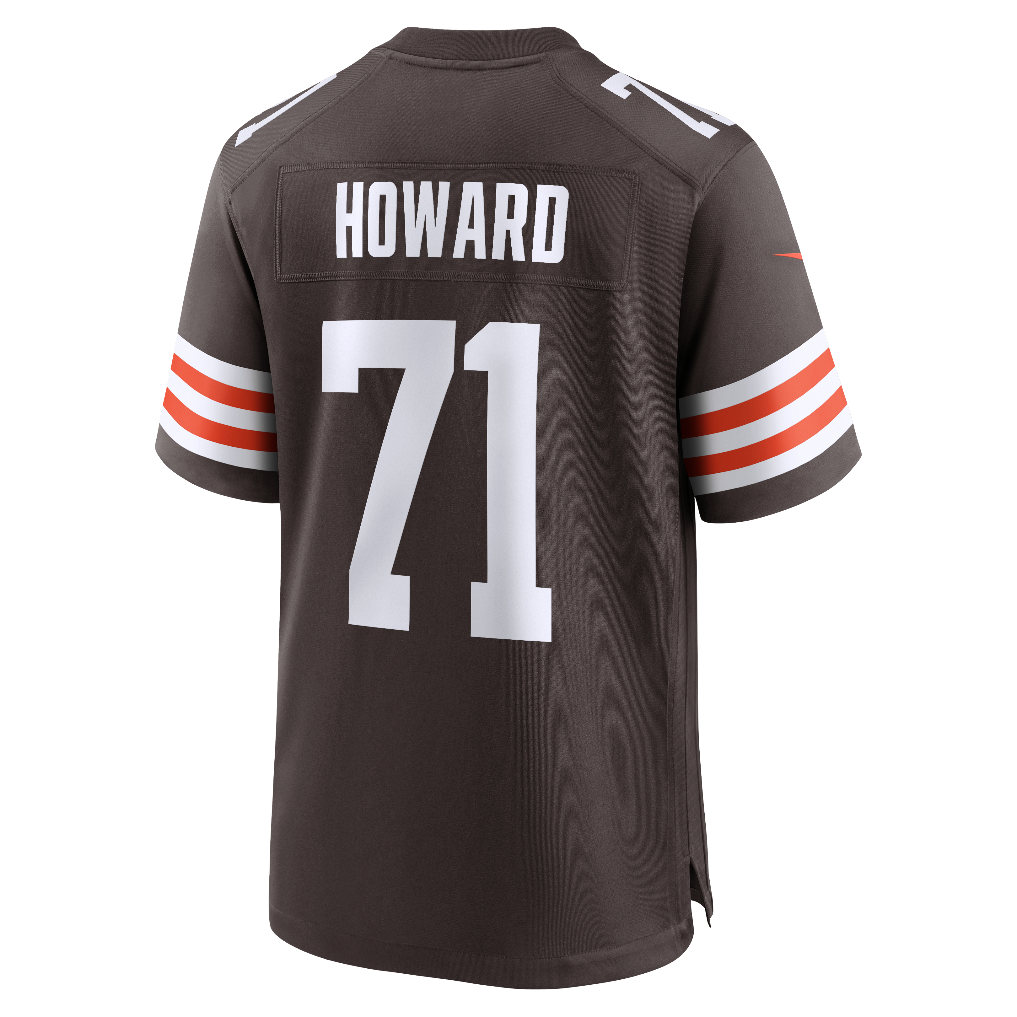 Tytus Howard Cleveland Browns Team Game Jersey - Brown - Image 4