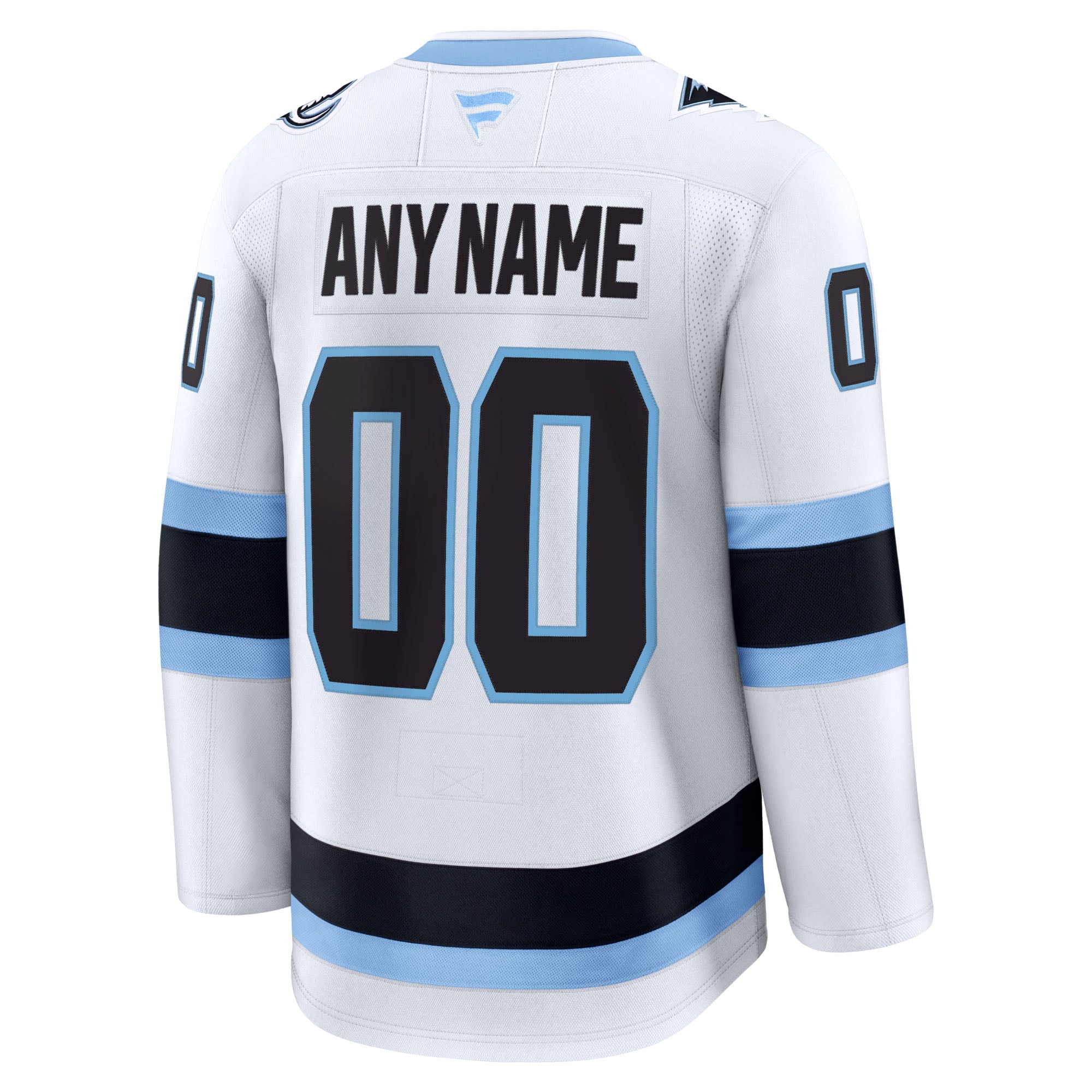 Utah Mammoth Away Premium Custom Jersey - White - Image 4