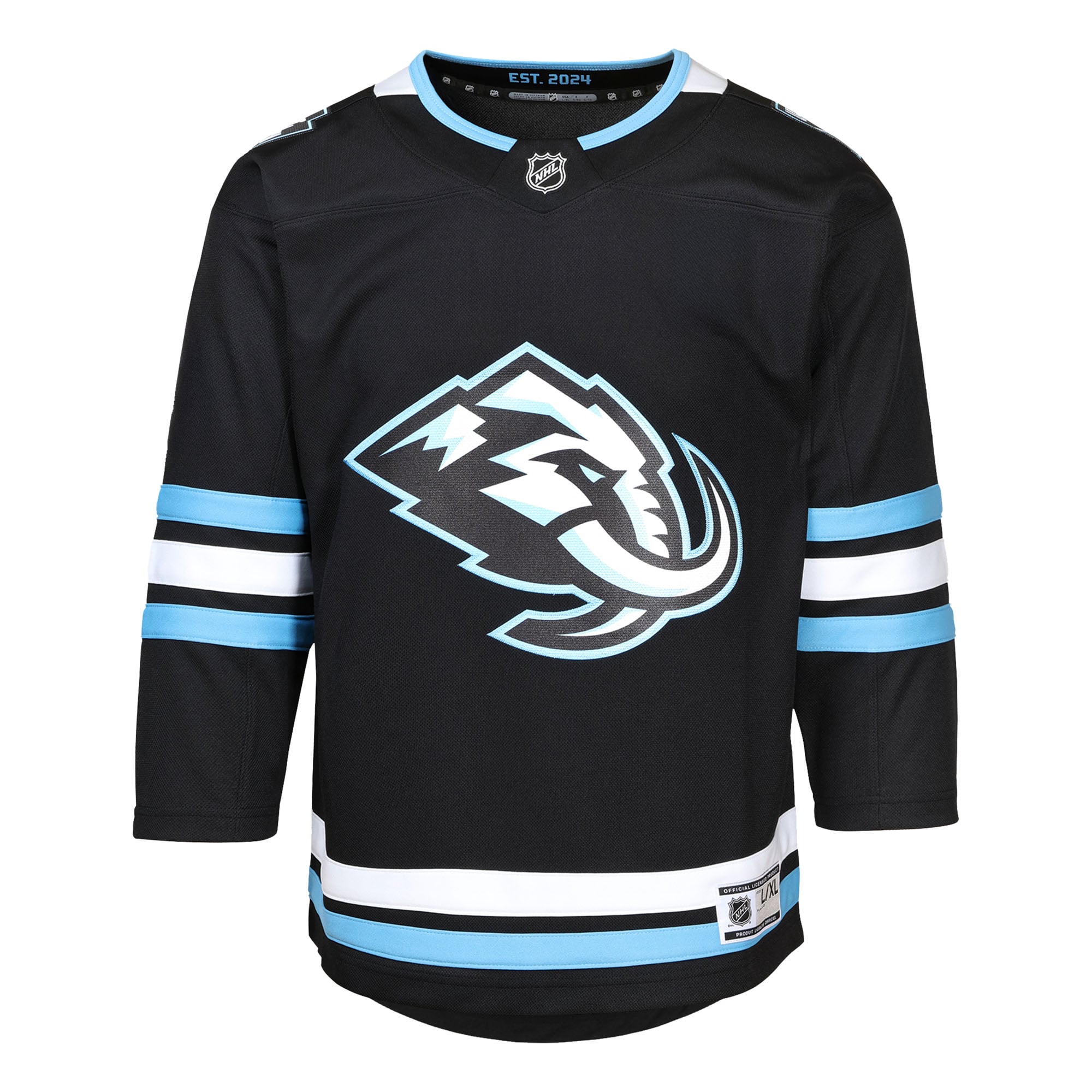 Utah Mammoth Youth Home Premier Jersey - Black - Image 3