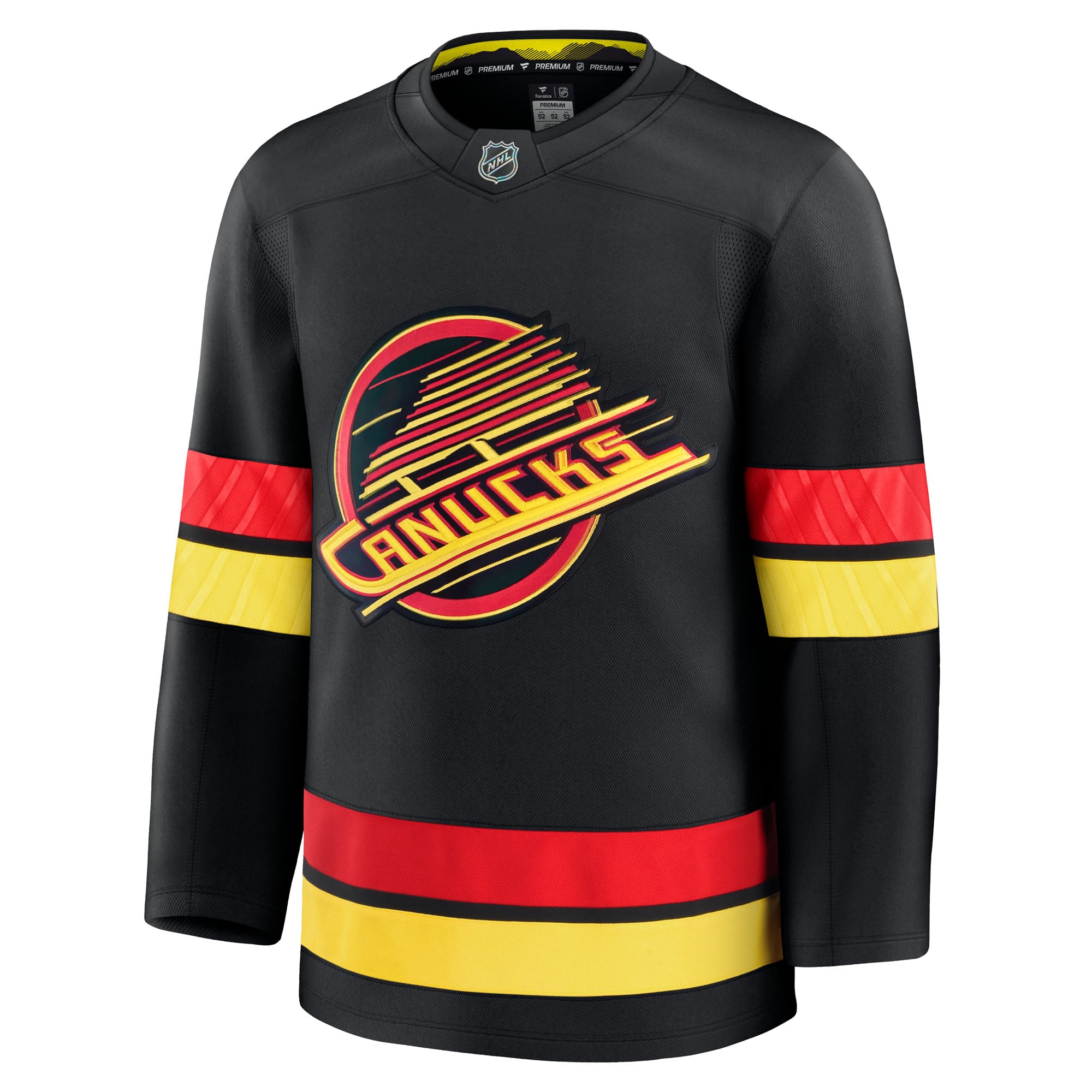 Vancouver Canucks Alternate Premium Jersey - Black - Image 3
