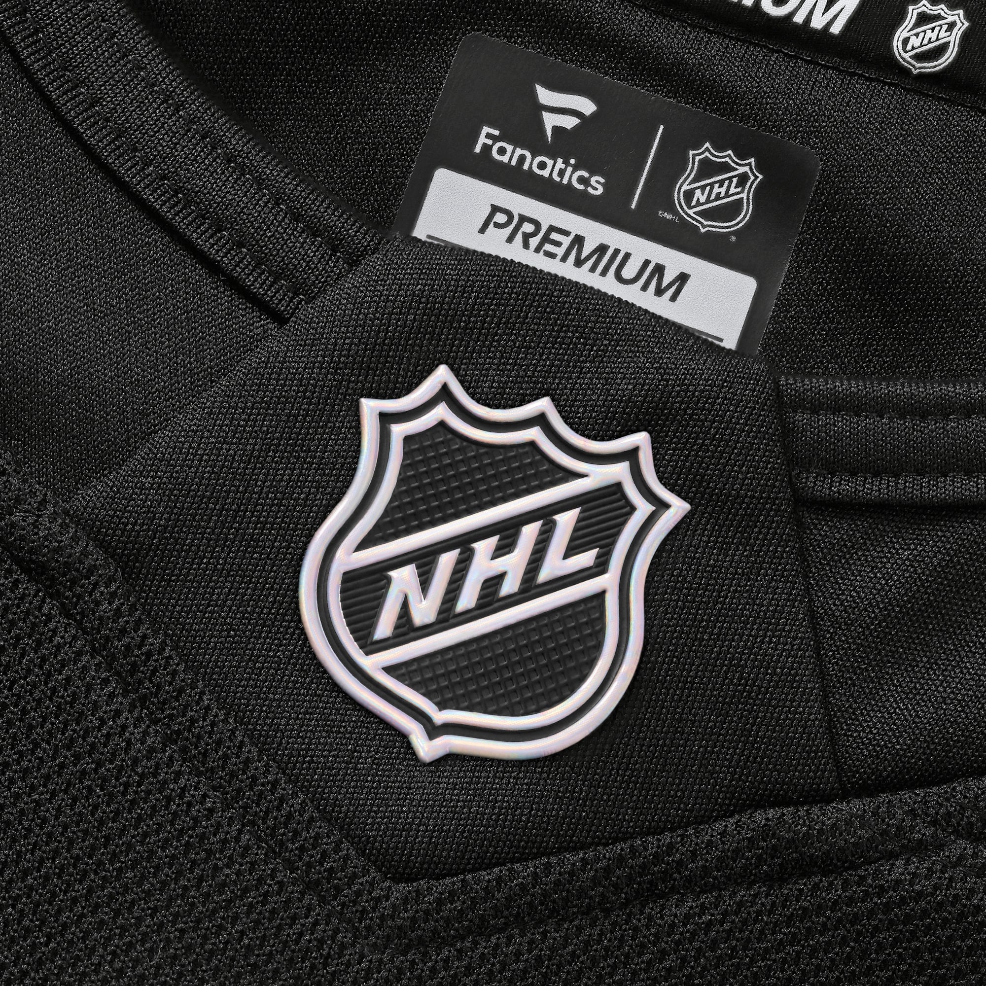 Vancouver Canucks Away Premium Custom Jersey - Black - Image 6