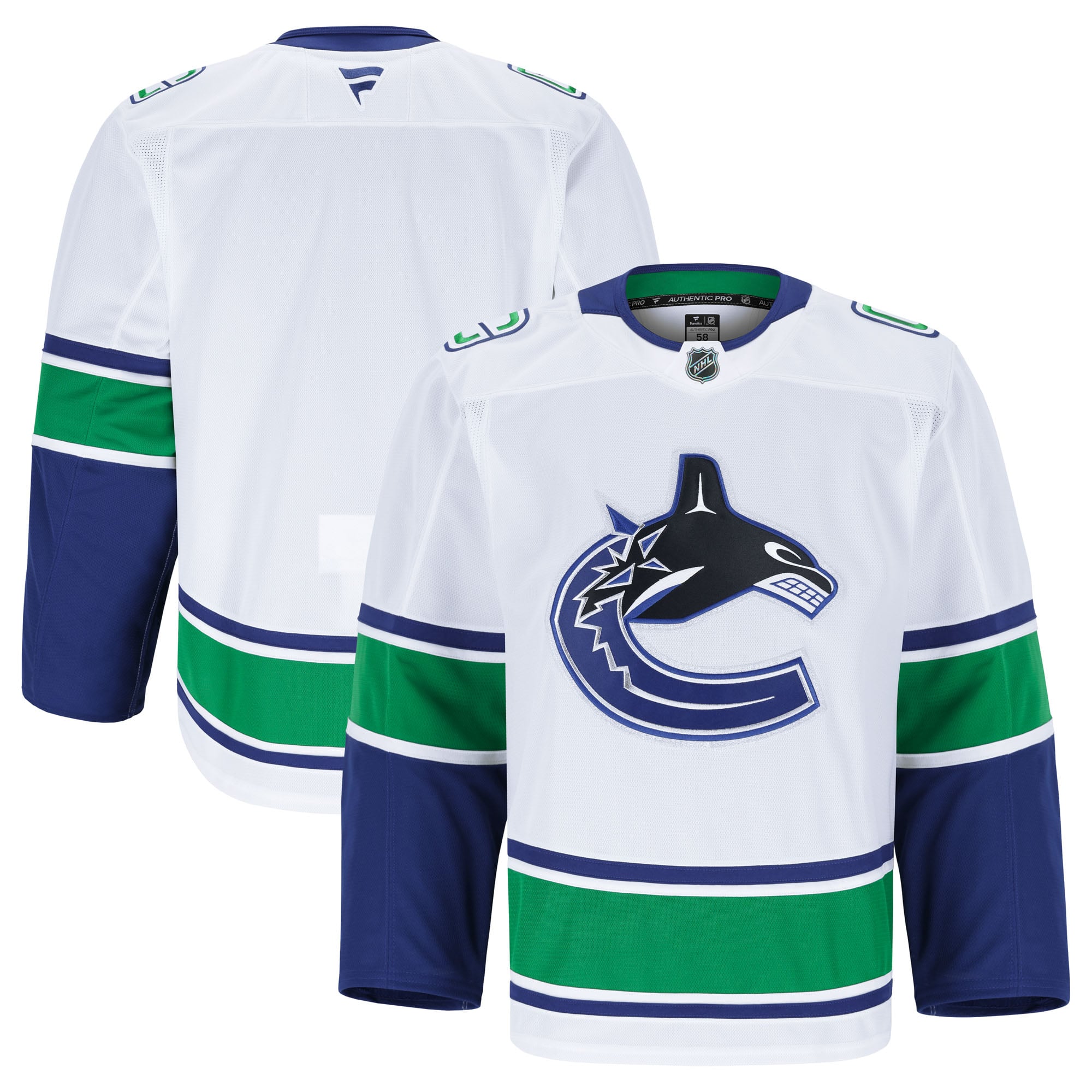 Vancouver Canucks Away Pro Jersey - White