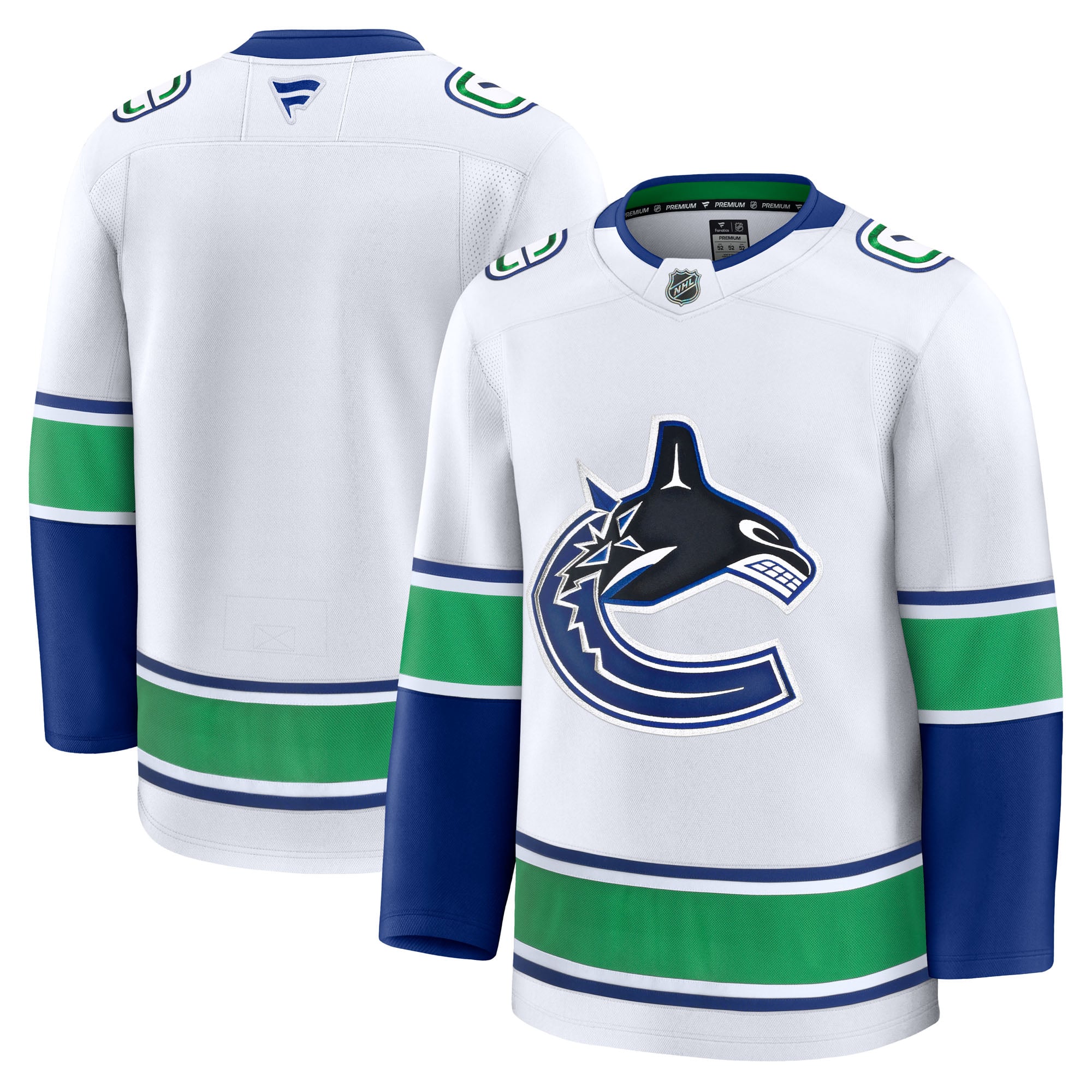 Vancouver Canucks Home Premium Jersey - White