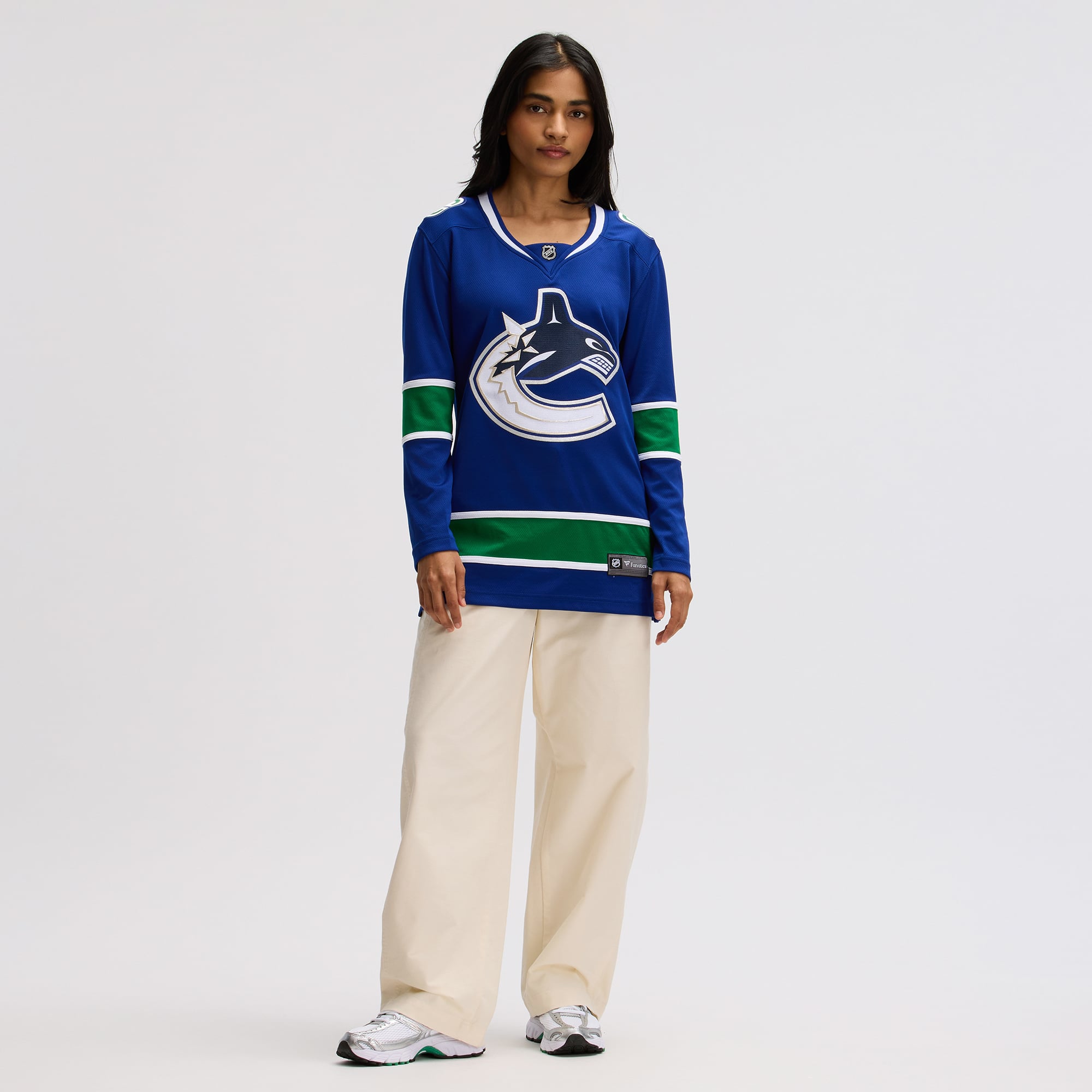 Vancouver Canucks Women's Premier Breakaway Jersey - Blue - Image 7