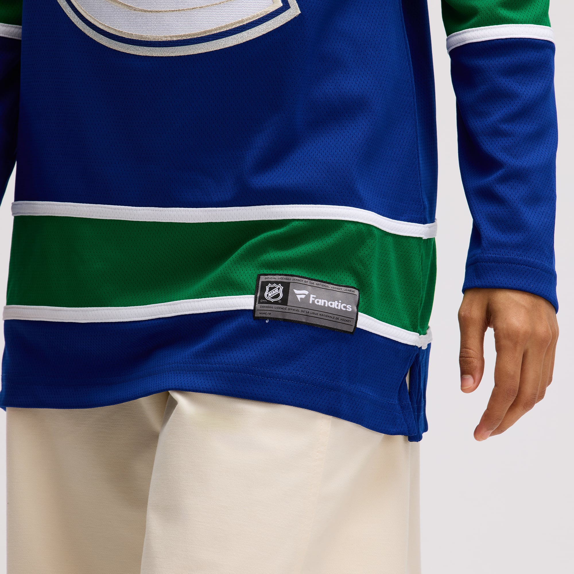Vancouver Canucks Women's Premier Breakaway Jersey - Blue - Image 10