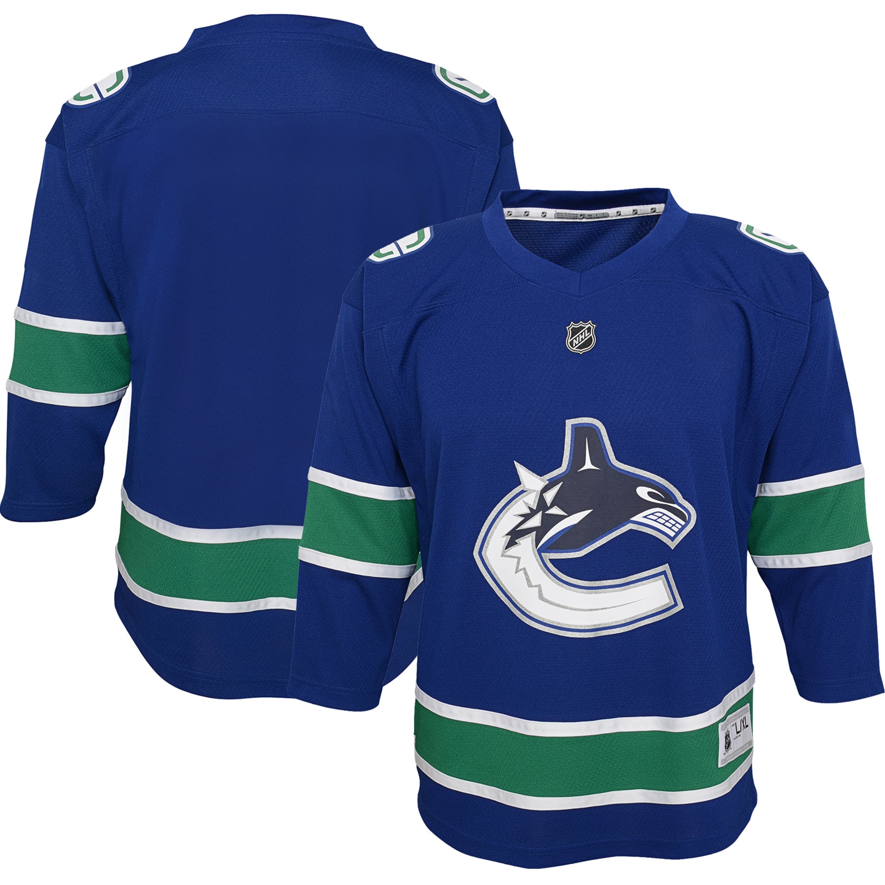 Vancouver Canucks Youth Jersey - Blue - Image 2