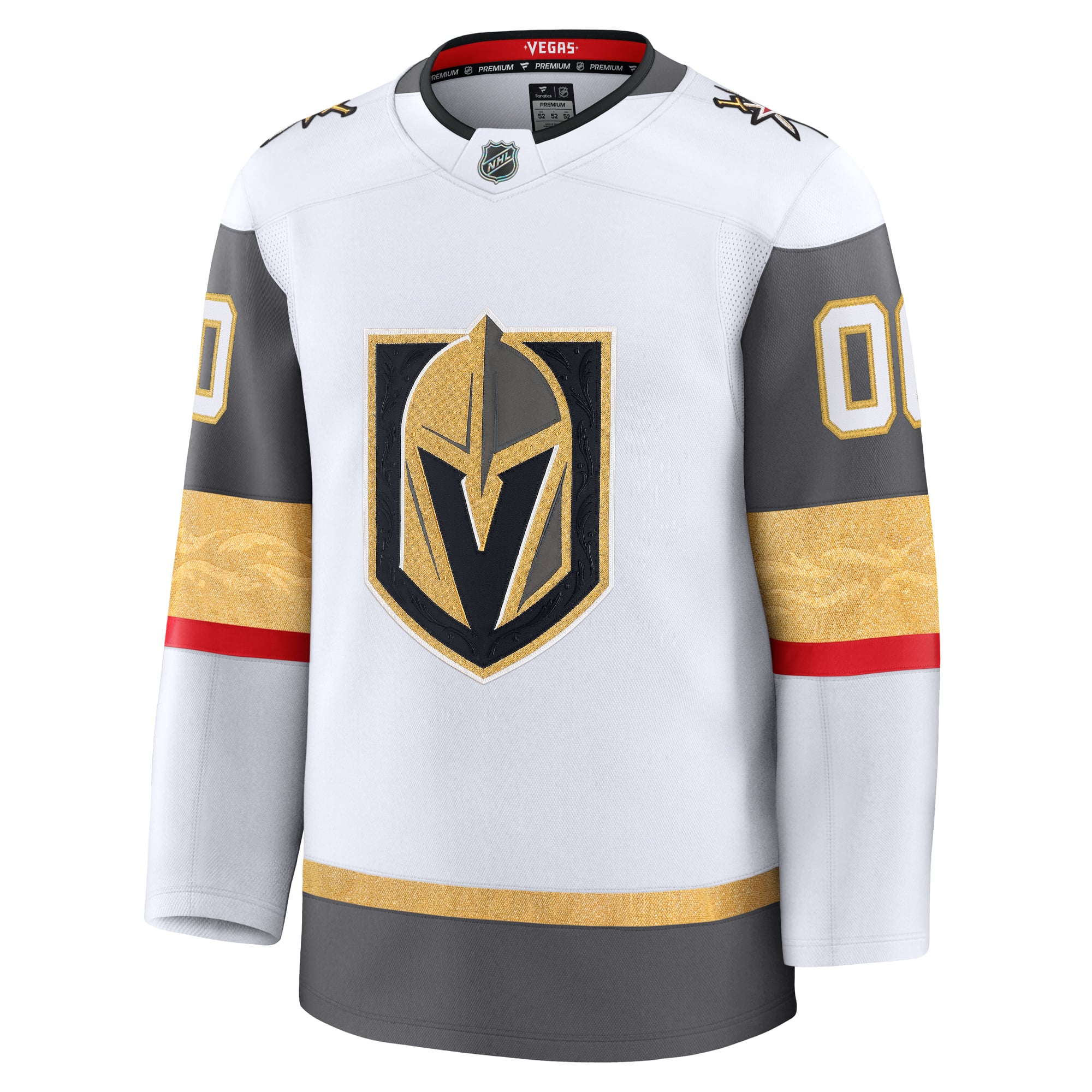 Vegas Golden Knights Alternate Premium Custom Jersey - White - Image 3