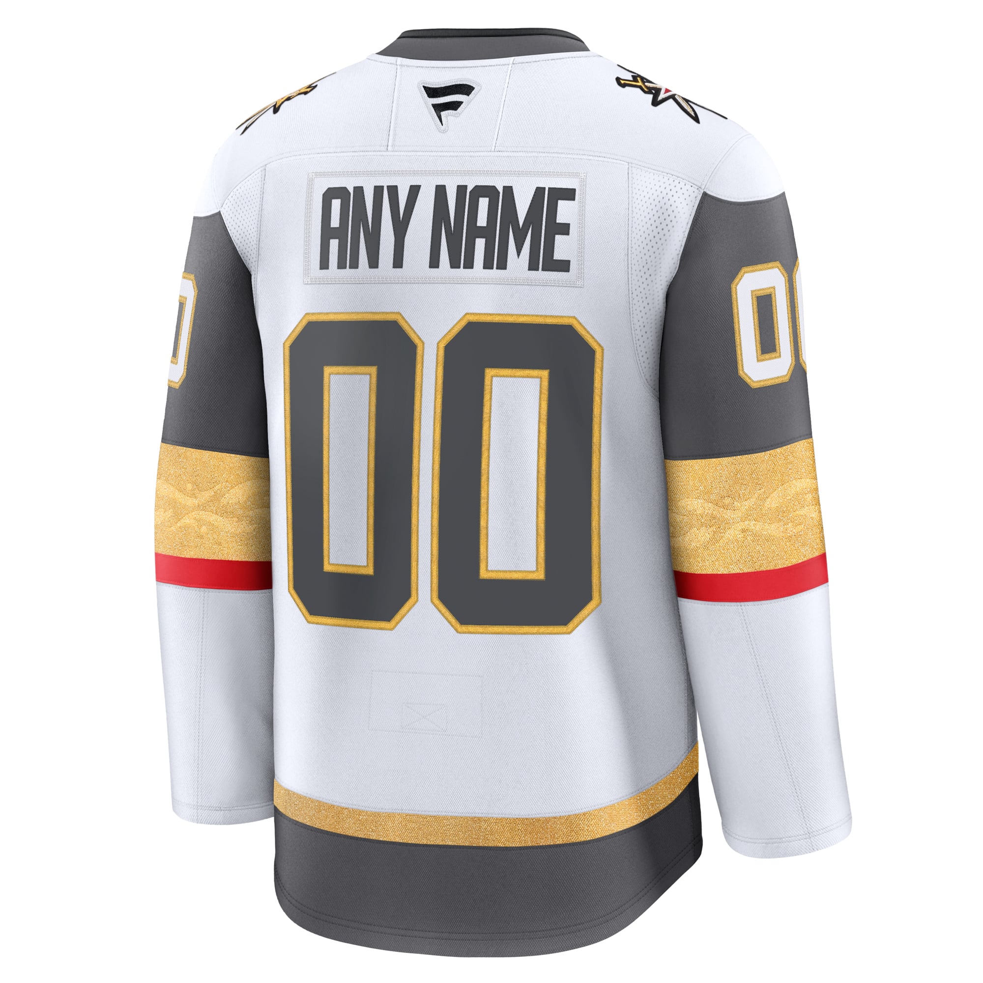 Vegas Golden Knights Alternate Premium Custom Jersey - White - Image 4