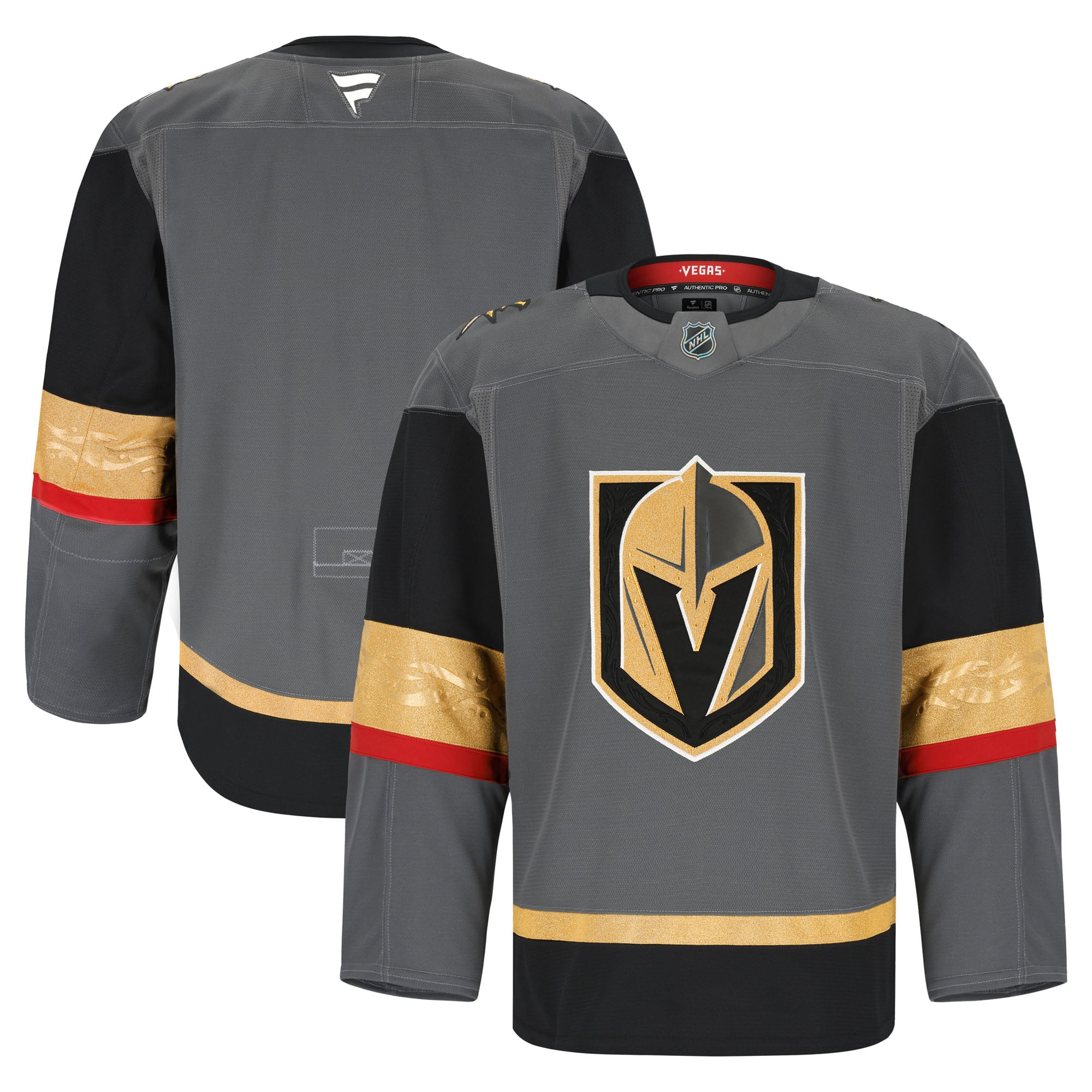 Vegas Golden Knights Alternate Pro Jersey - Gray - Image 2