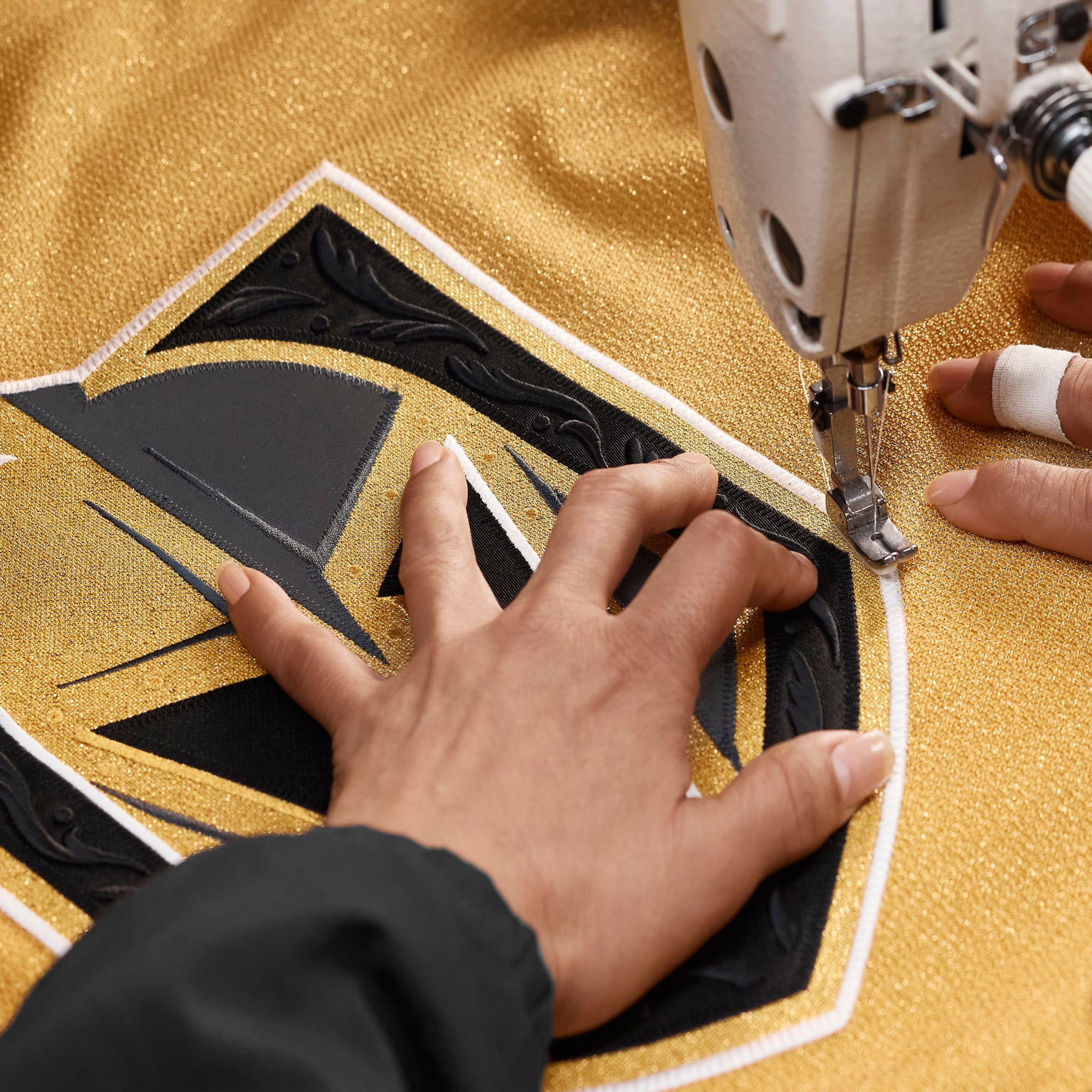 Vegas Golden Knights Home Pro Custom Jersey - Gold - Image 5