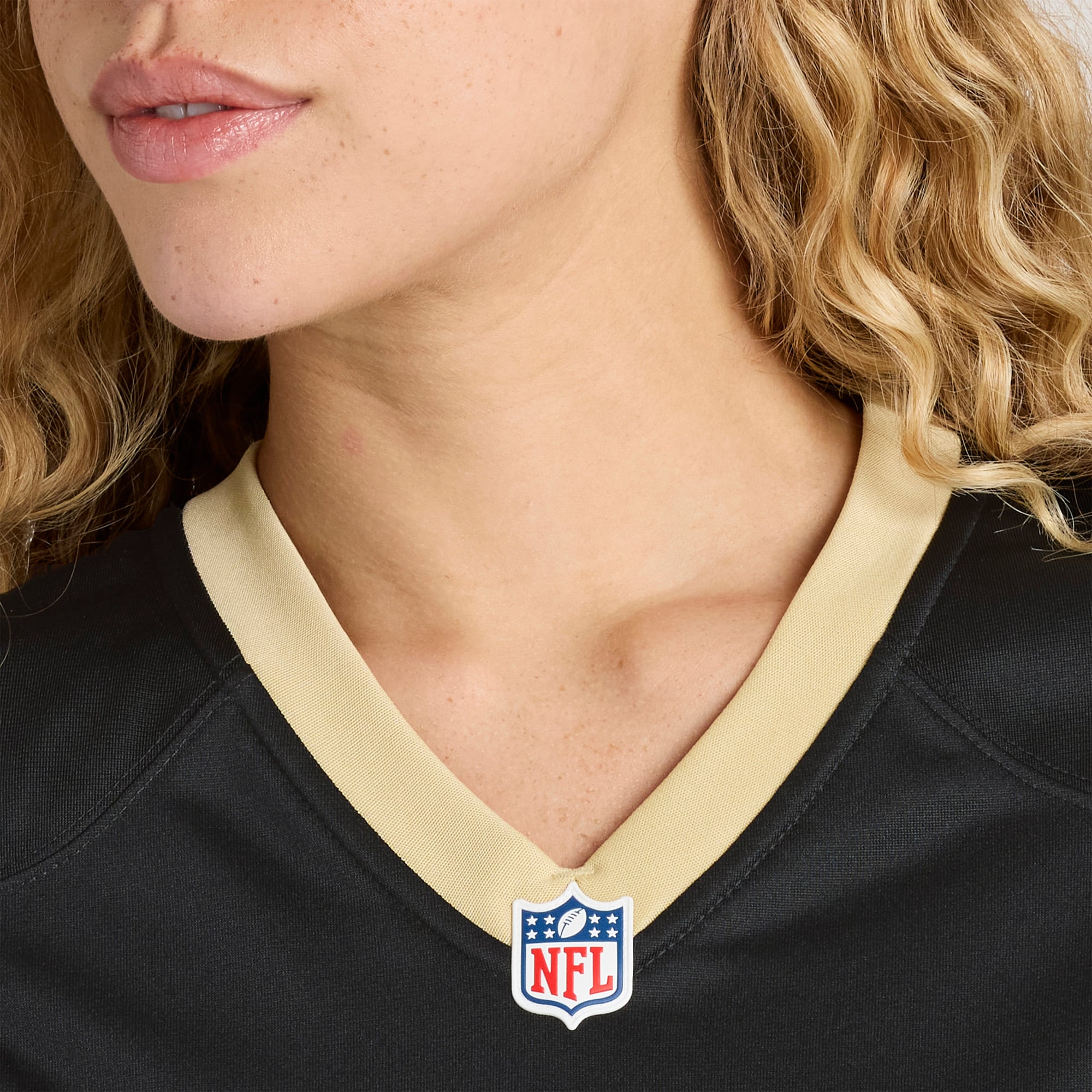 Velus Jones Jr. New Orleans Saints Women's Team Game Jersey - Black - Image 9