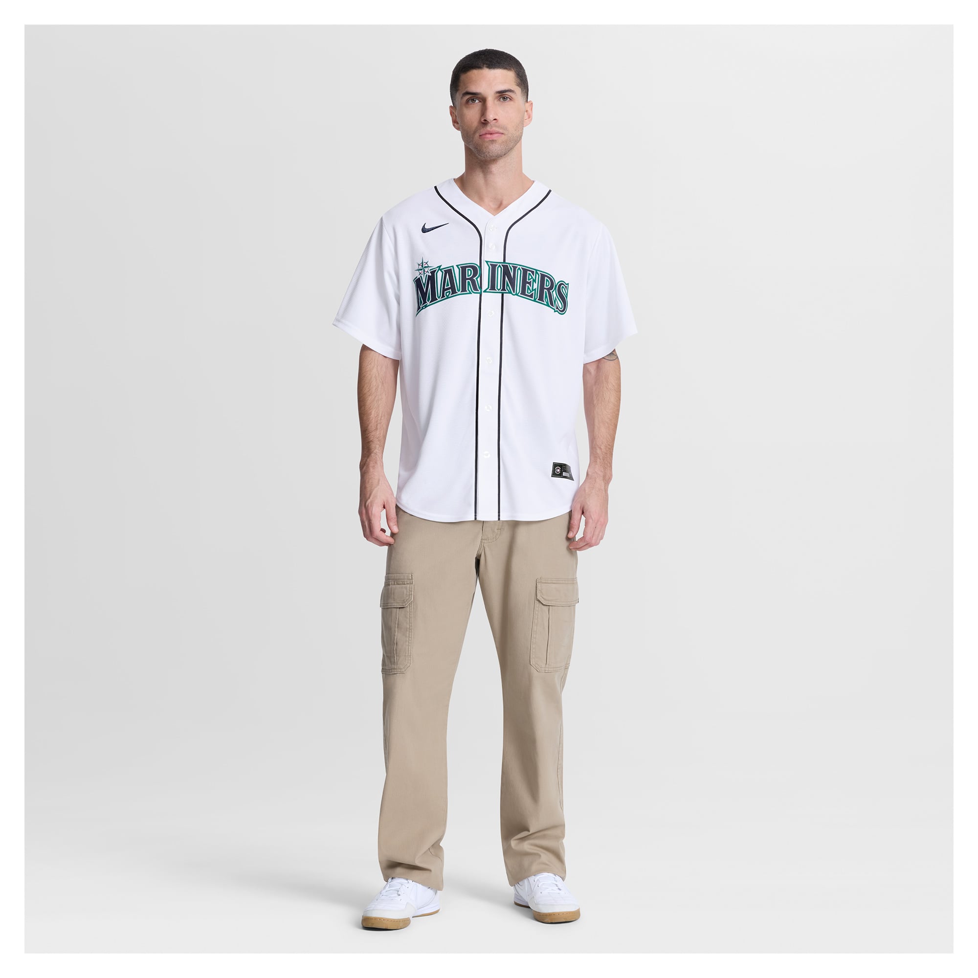 Victor Robles Seattle Mariners Home Jersey - White - Image 5