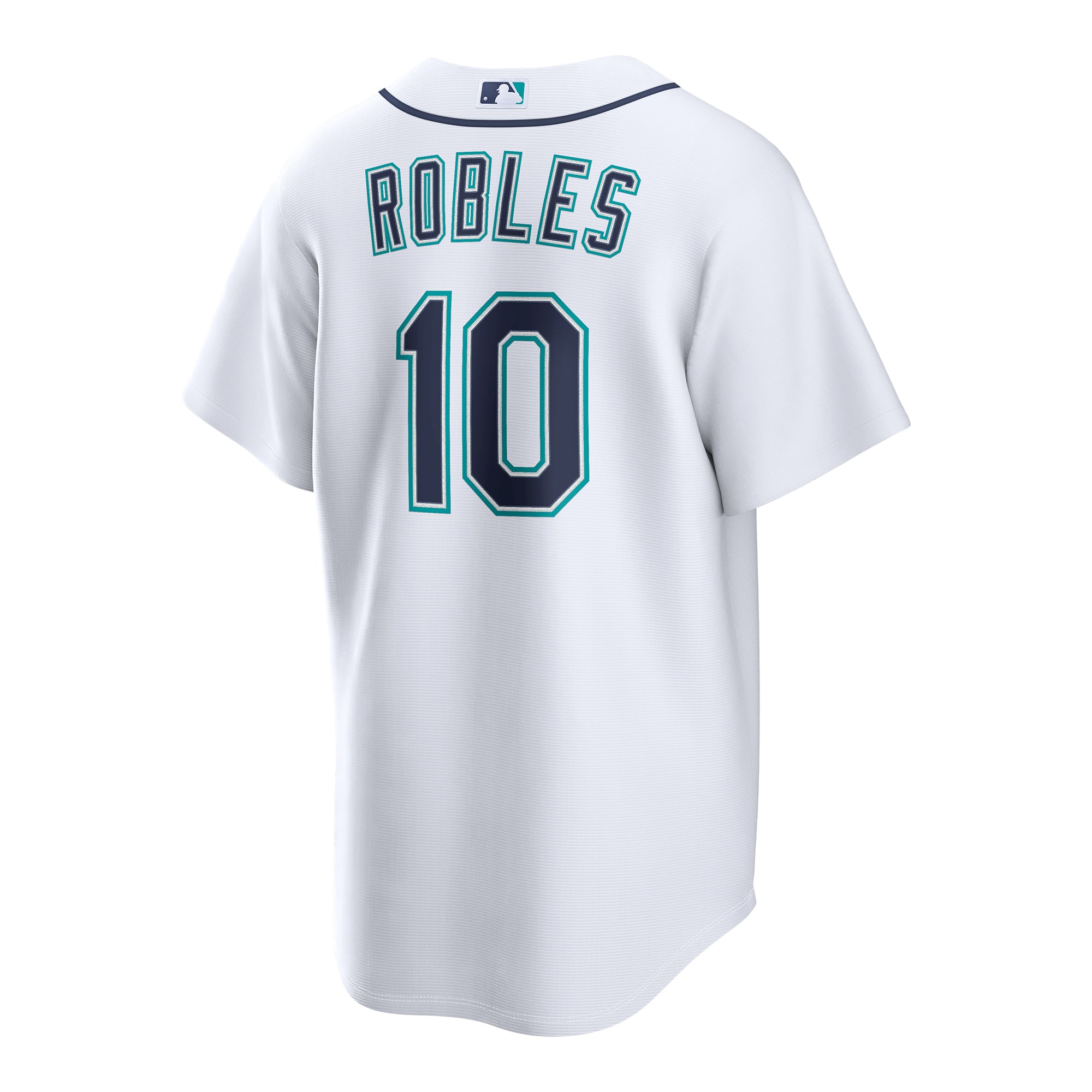 Victor Robles Seattle Mariners Home Jersey - White - Image 4