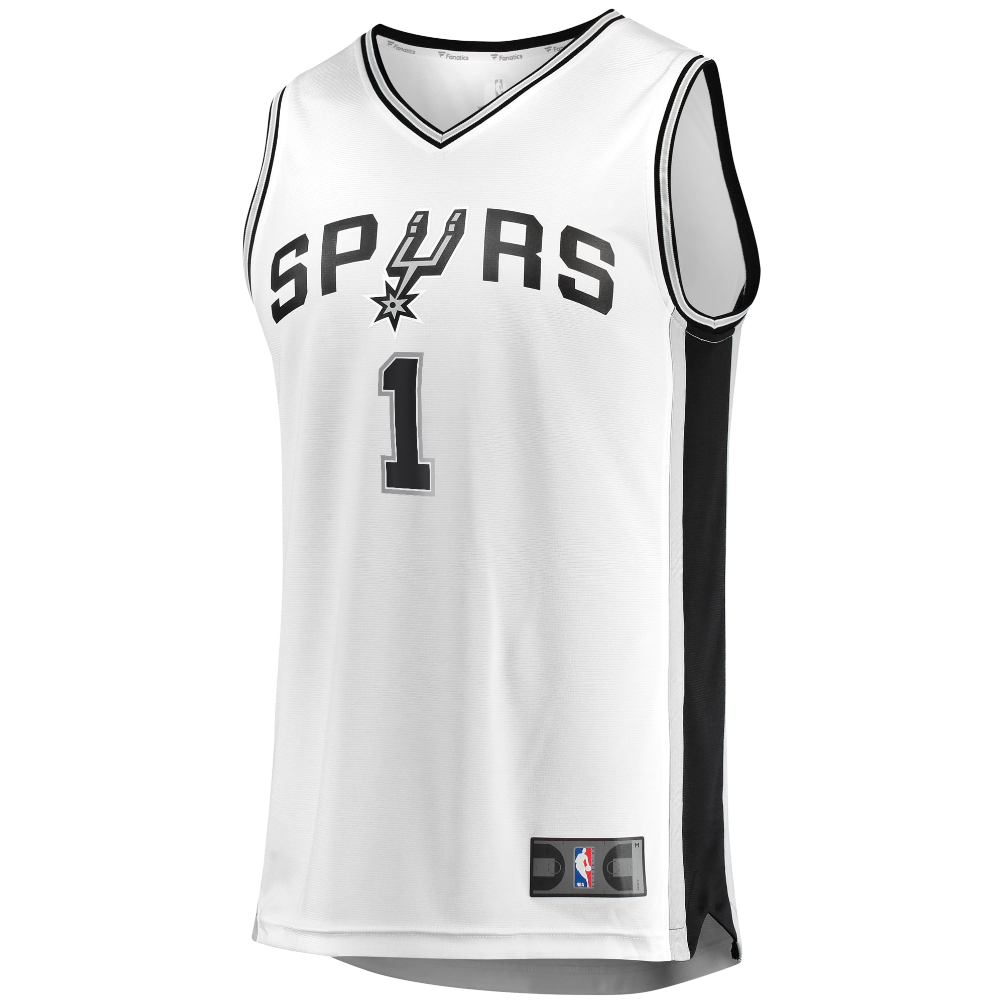 Victor Wembanyama San Antonio Spurs Fast Break Player Jersey - Association Edition - White - Image 3