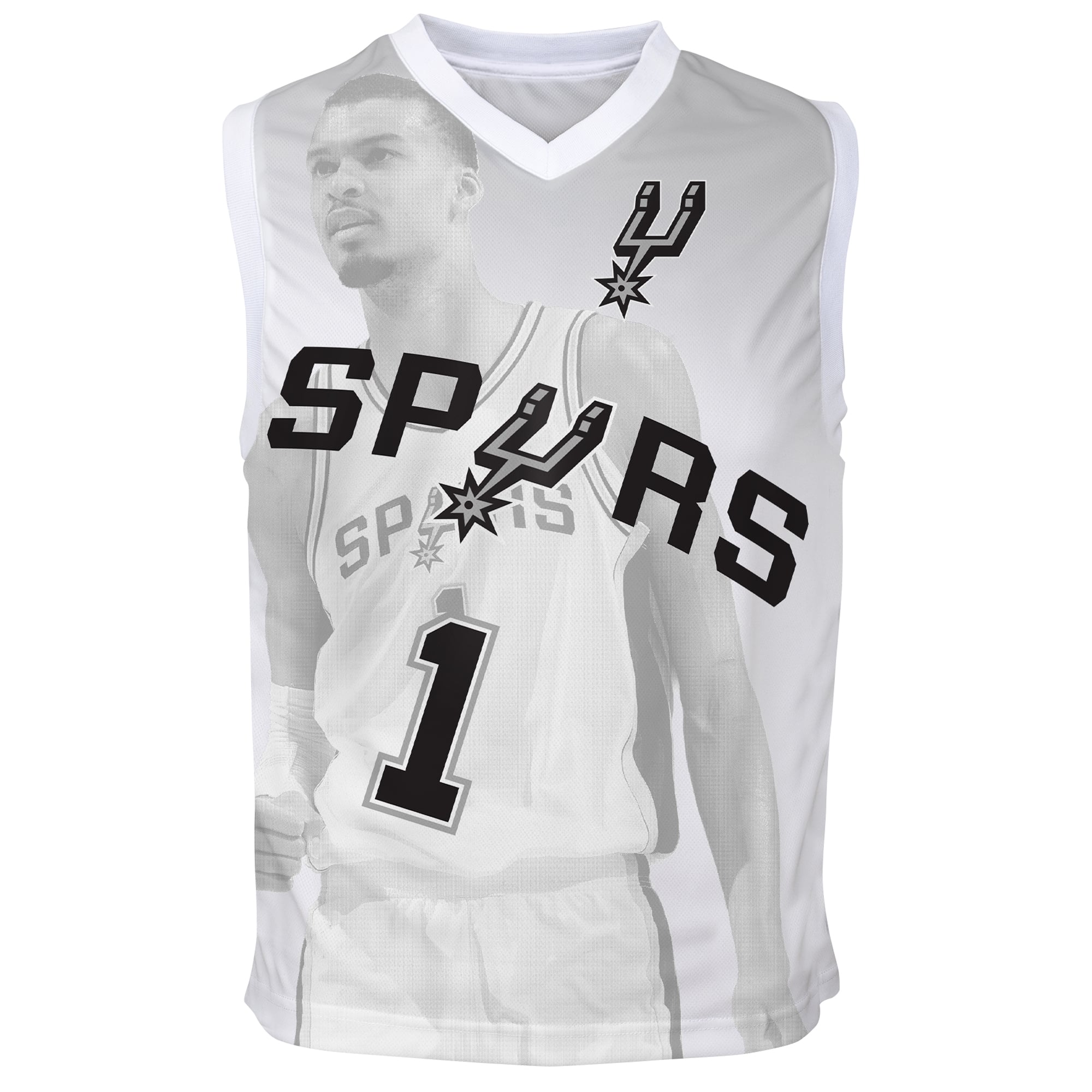 Victor Wembanyama San Antonio Spurs Outerstuff Youth Hometown Fashion Jersey - Silver - Image 3