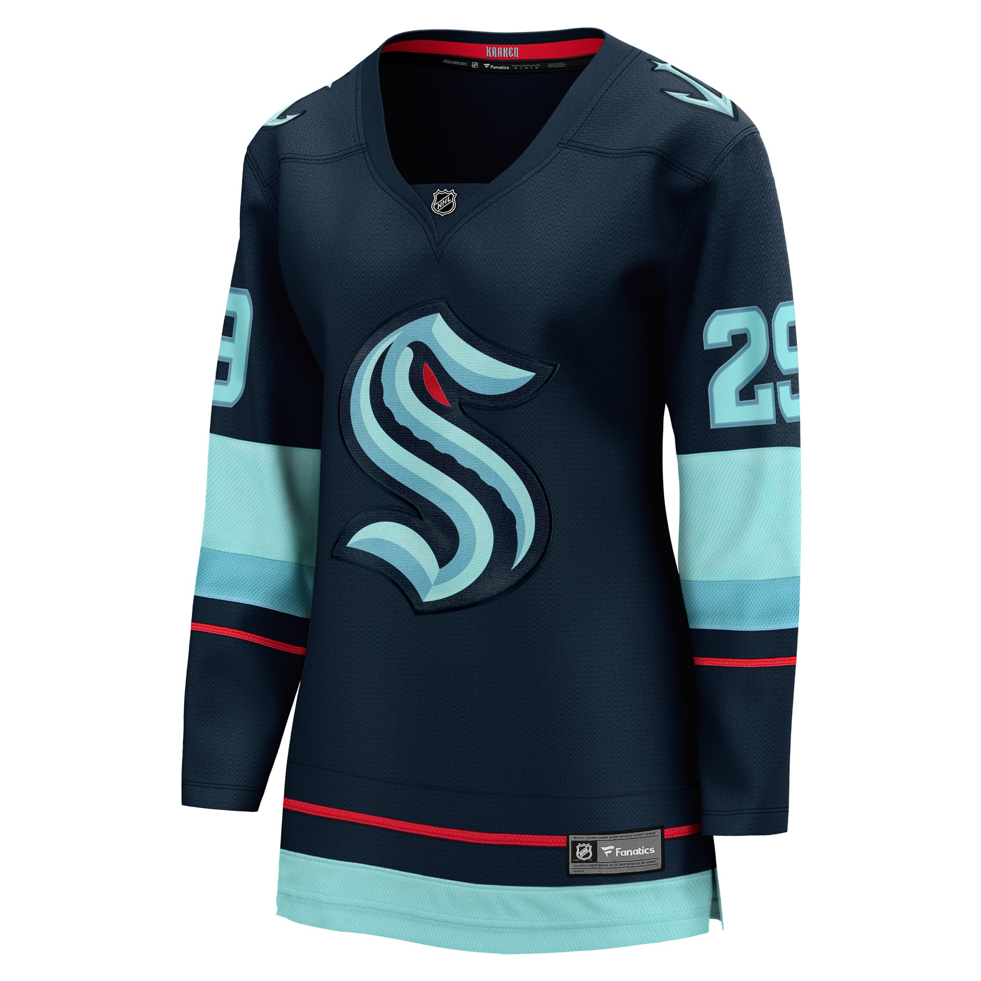 Vince Dunn Seattle Kraken Women's Home Breakaway Player Jersey - Deep Sea Blue - Image 3