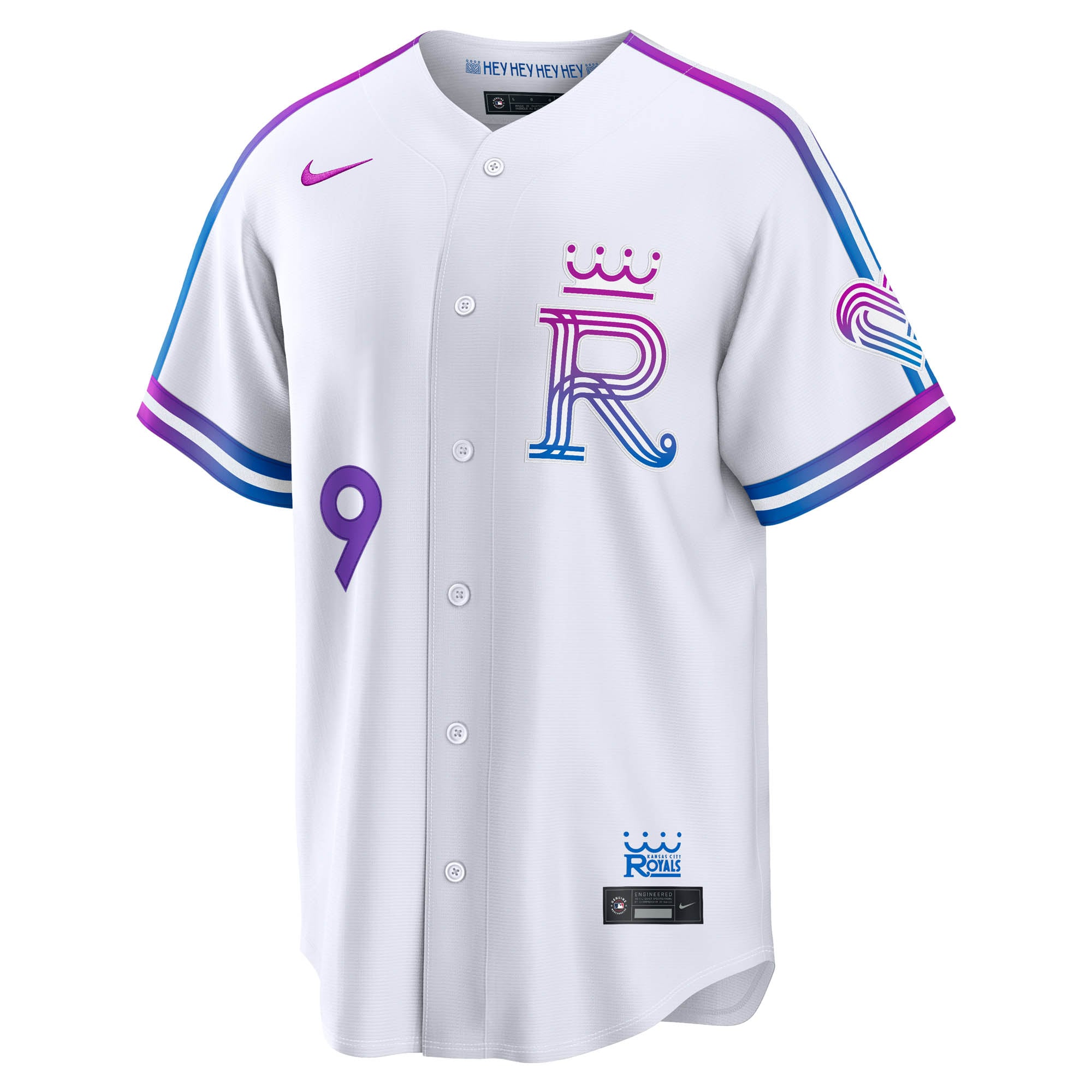 Vinnie Pasquantino Kansas City Royals 2026 City Connect Stadium Jersey - White - Image 3