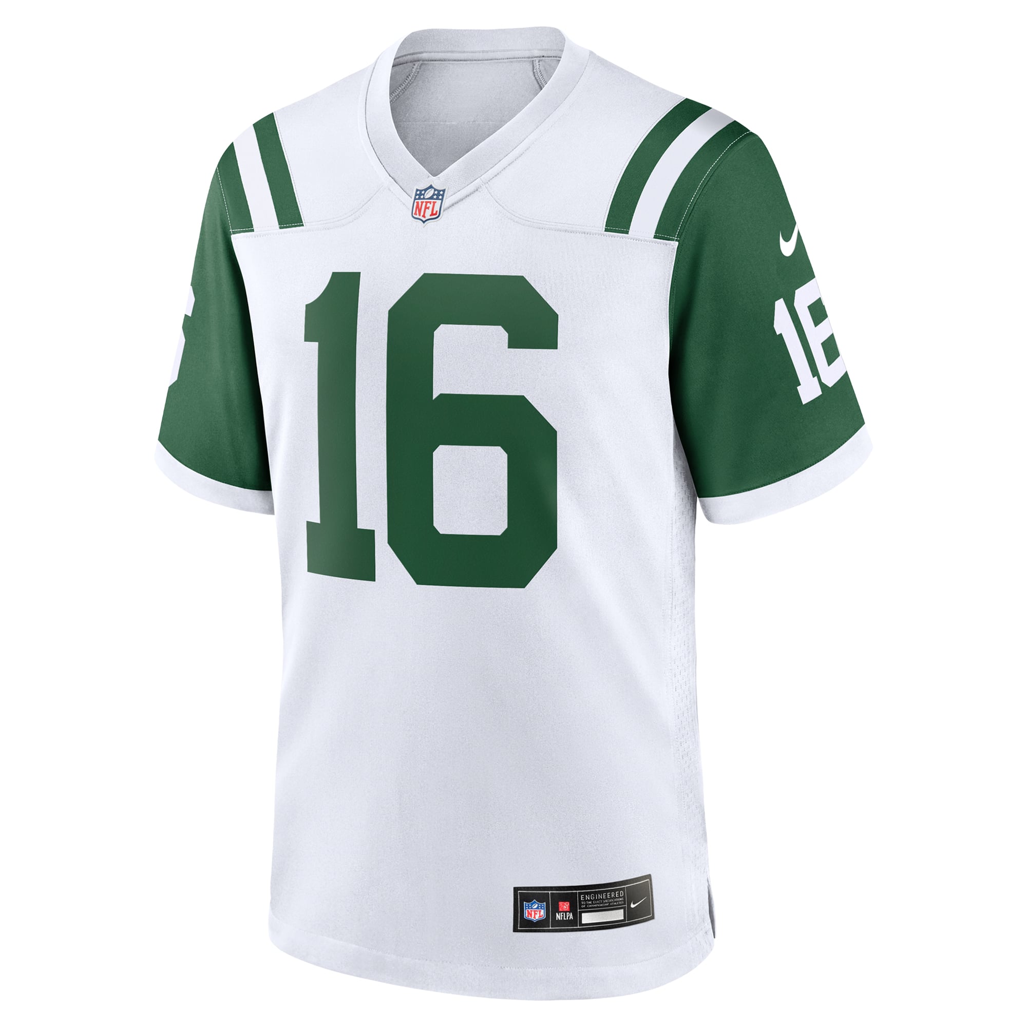 Vinny Testaverde New York Jets Retired Player Alternate Game Jersey - White - Image 3