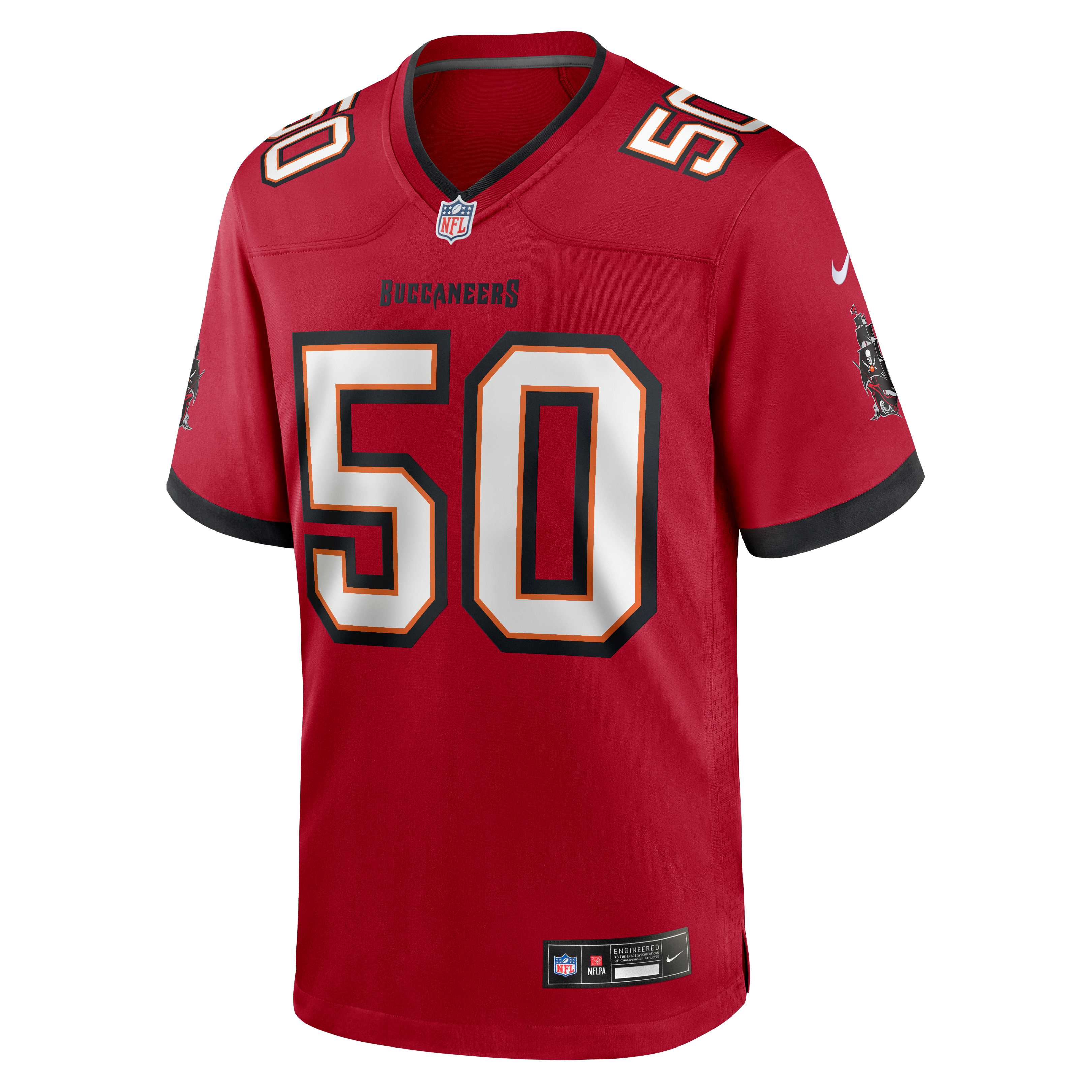 Vita Vea Tampa Bay Buccaneers Game Jersey - Red - Image 3