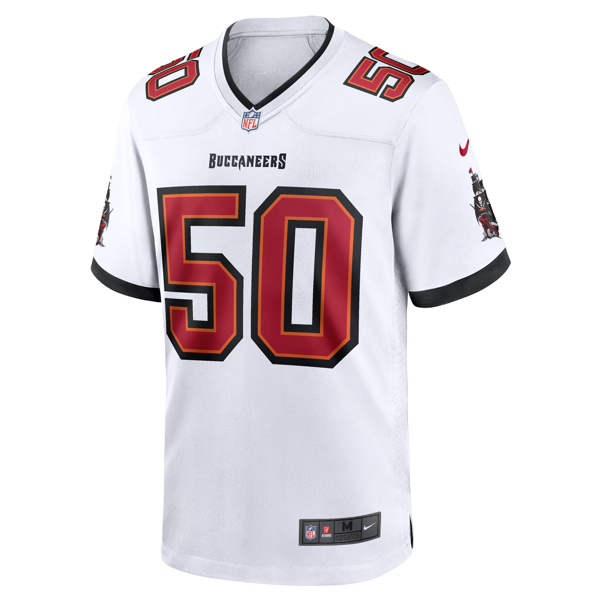 Vita Vea Tampa Bay Buccaneers Game Jersey - White - Image 3