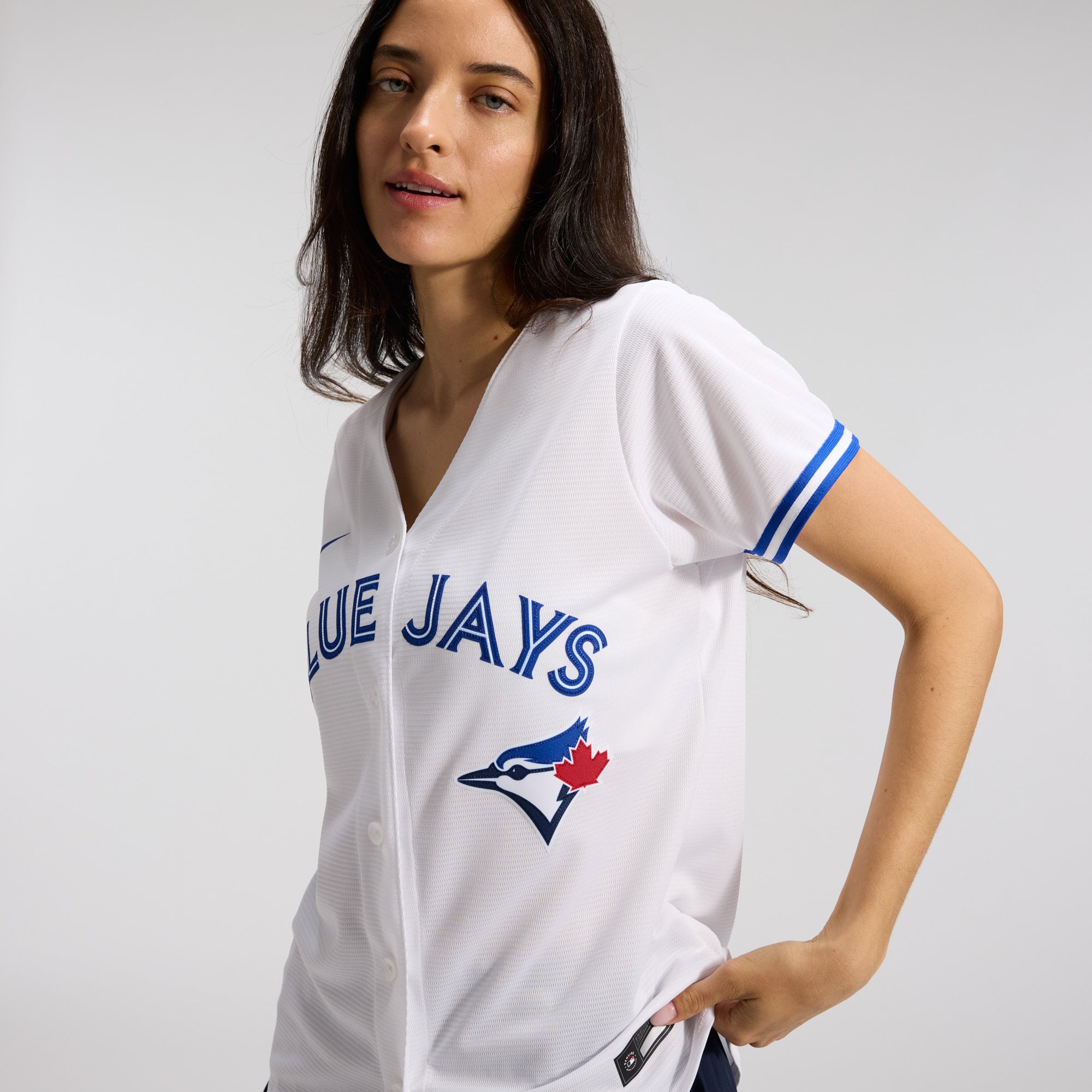 Vladimir Guerrero Jr. Toronto Blue Jays Women's Home Player Jersey - White - Image 9